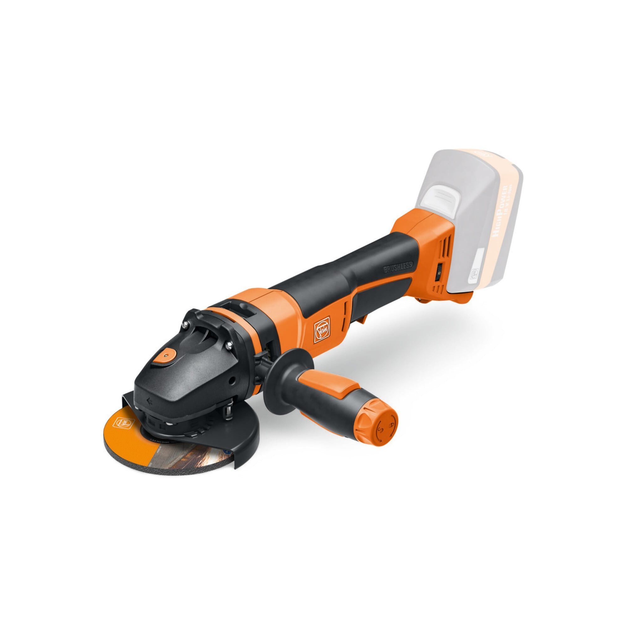 Fein Akku-Winkelschleifer Fein Akku-Winkelschleifer PROTAGO Ø 125 mm CCG 18-125 BLPD-SEC