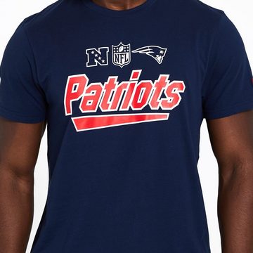 New Era Print-Shirt New Era NFL NEW ENGLAND PATRIOTS Wordmark Tee T-Shirt NEU/OVP