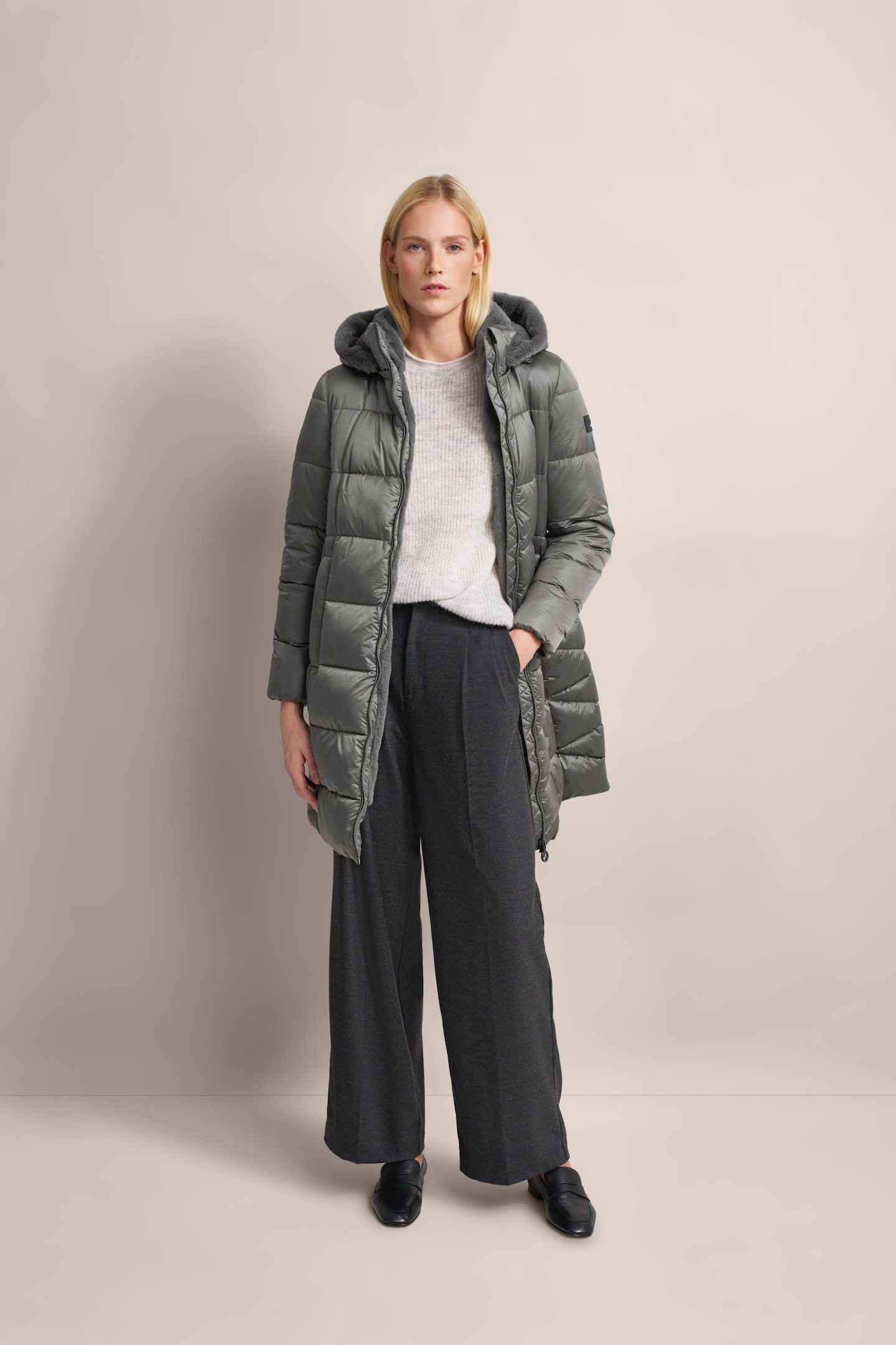 bugatti Kurzmantel mit abtrennbarer Kapuze