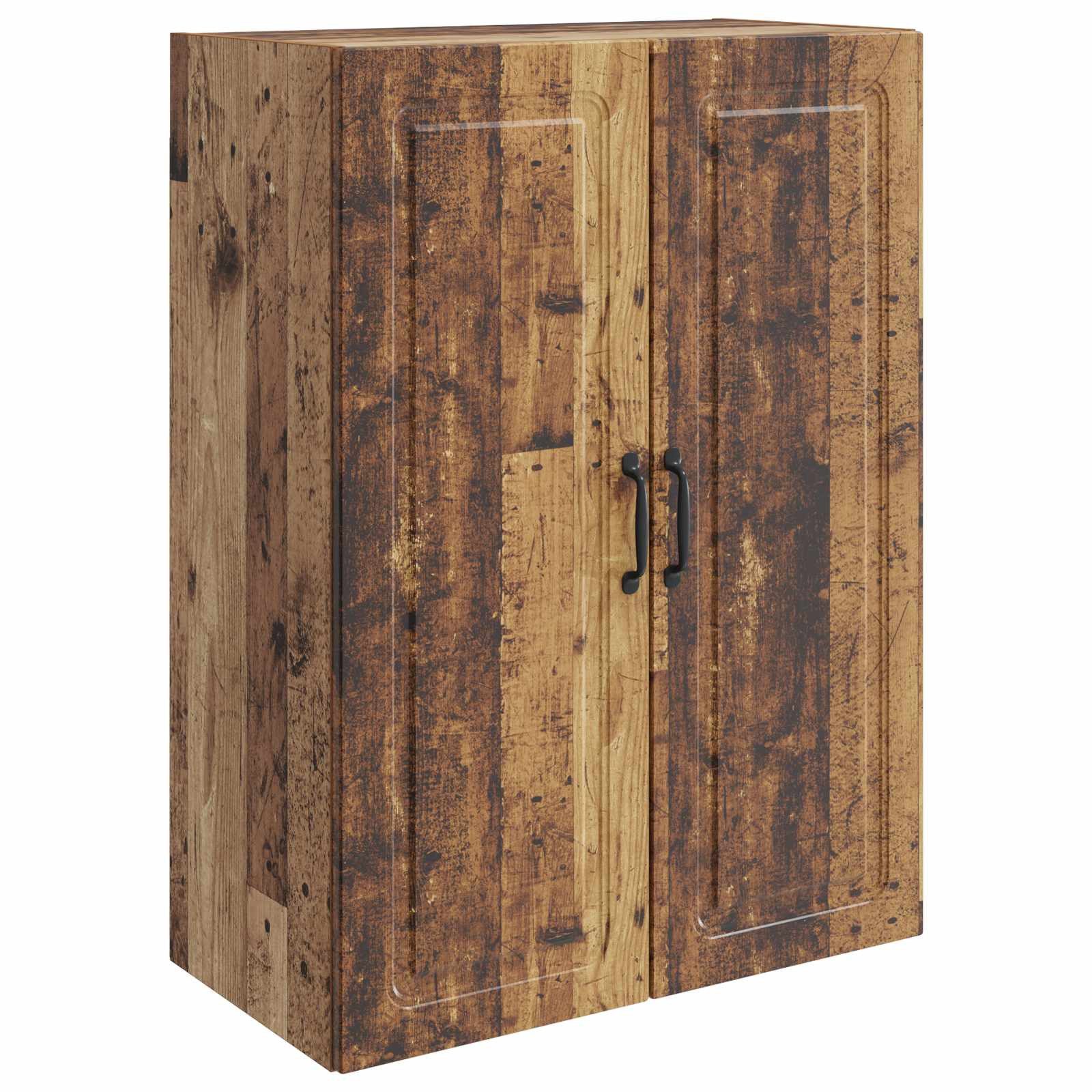 vidaXL Hängeschrank 66 x 34,5 x 90 cm Hängeschrank Wandschrank Altholz 66x34,5x90 cm Holzw