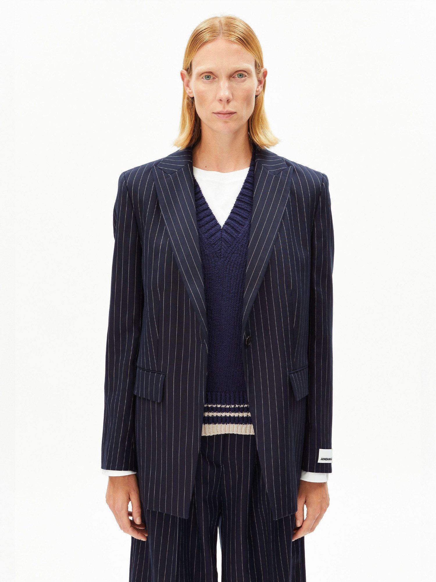 Armedangels Jackenblazer Pinstripe Mikulaa Blazer
