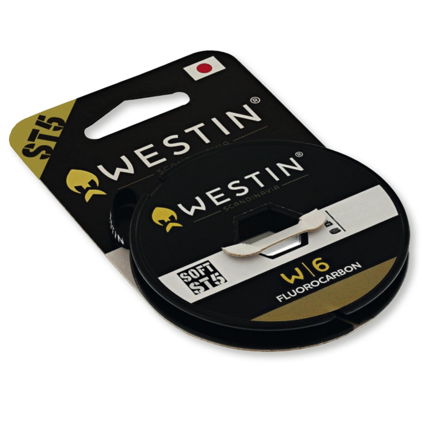 WESTIN Angelschnur Westin W6 ST5 Fluorocarbon Clear 0,44mm 11,1kg - 25m Fluorocarbon, (25-St)