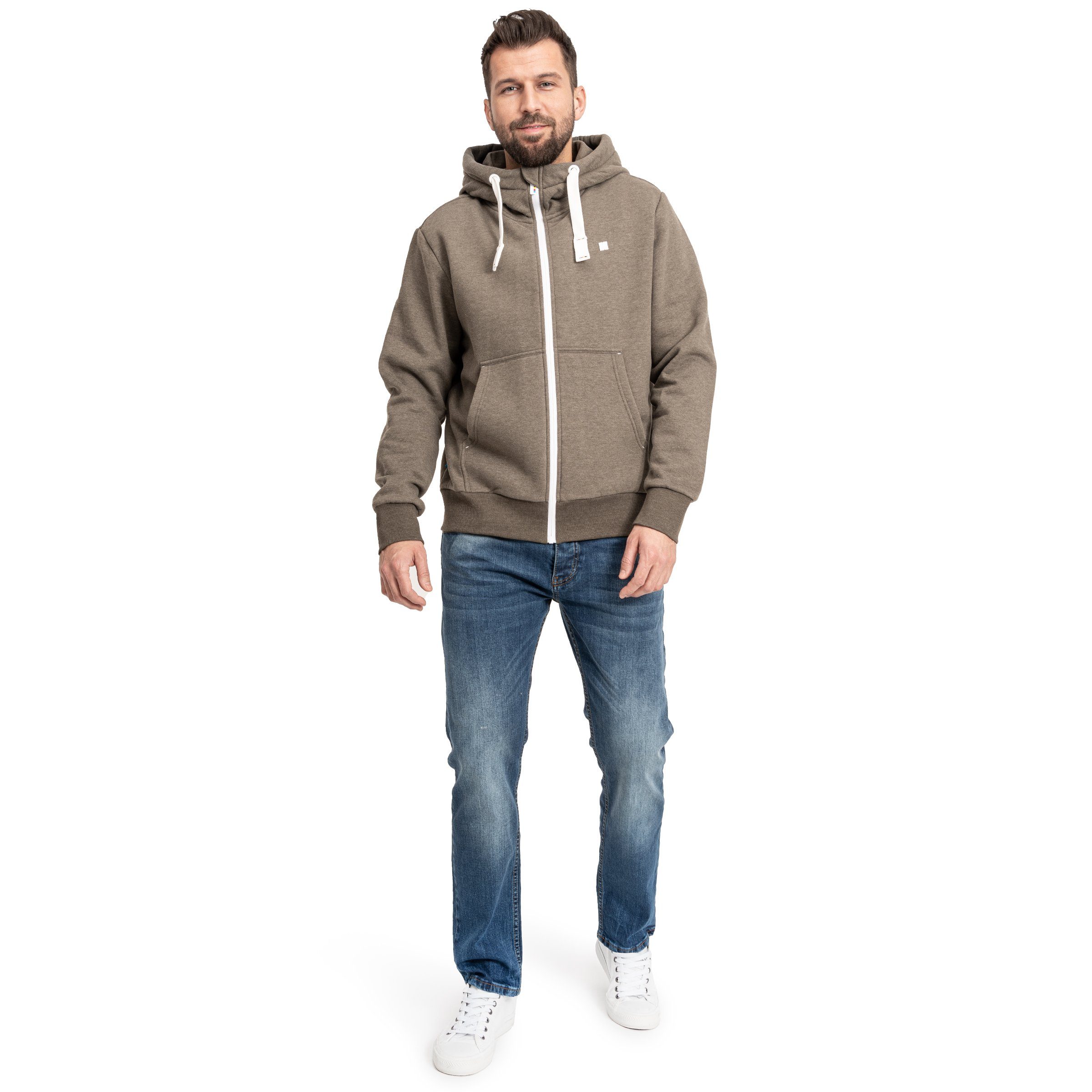 DEPROC Active Kapuzensweatjacke FinnDC Herren Zip-Hoodie günstig online kaufen