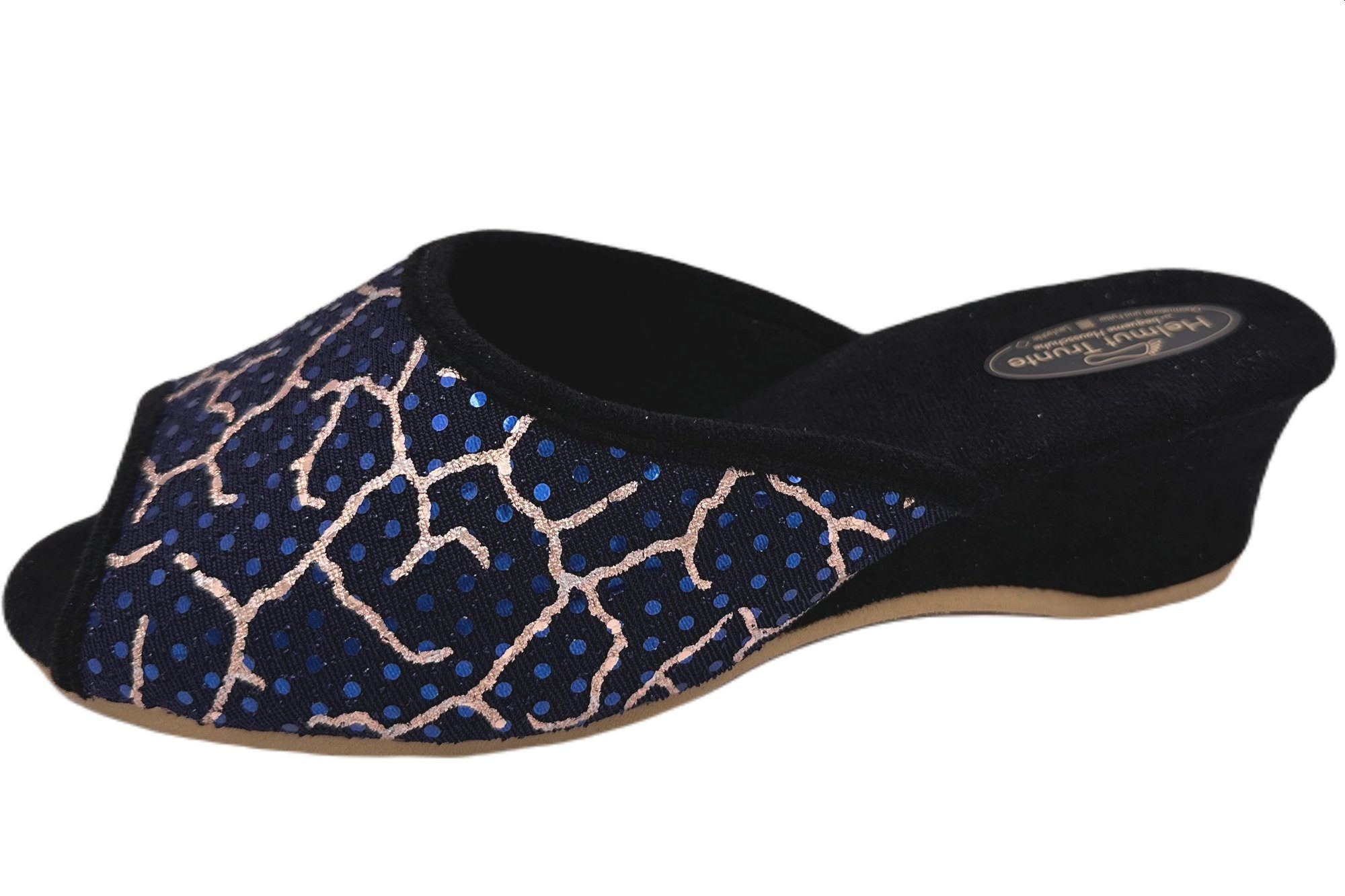 PADERO Helmut Trunte Damen Pantolette Hausschuh Weite G