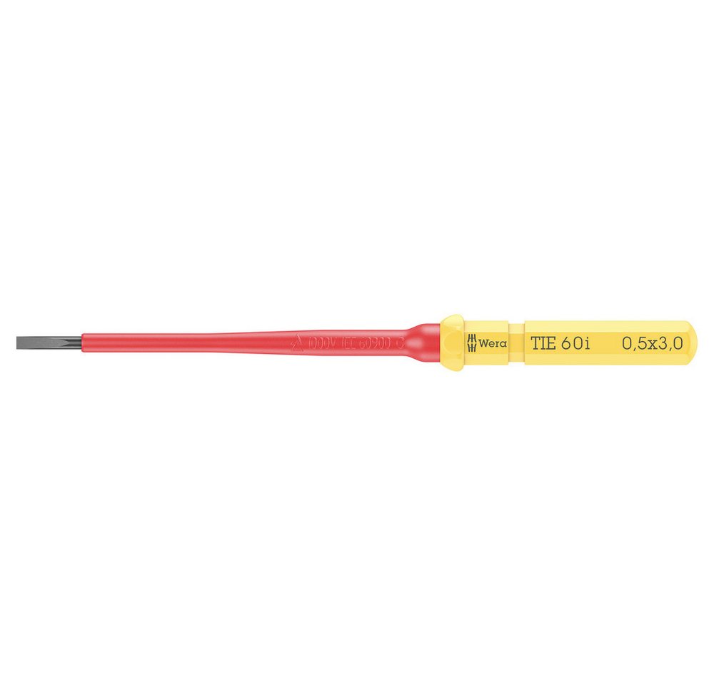 Thumbnail - Wera Schraubendreher Wera Kraftform Kompakt VDE 60 i 0,5x3,0x157 mm TIE SB Elektriker Schli