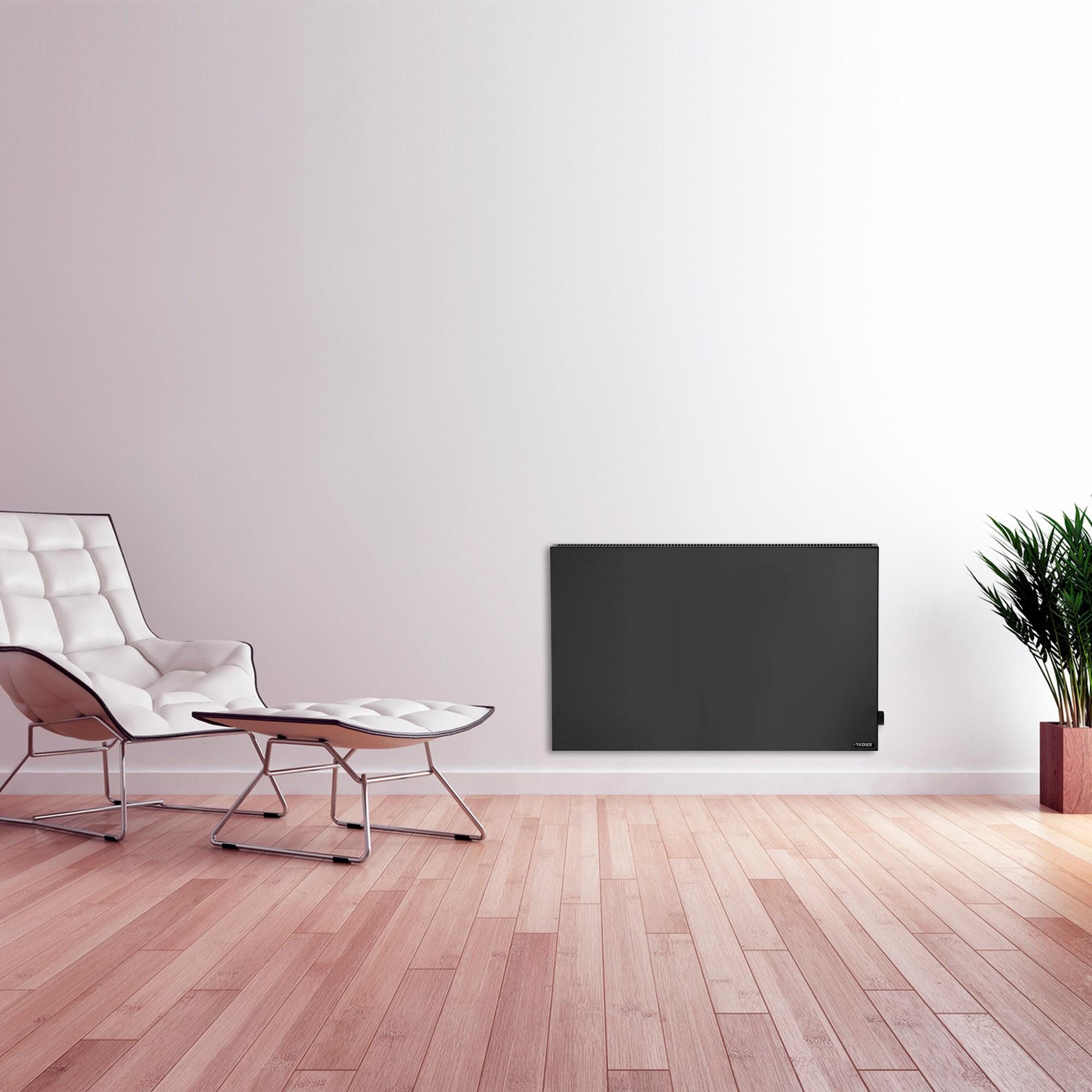 Vasner Elektro-Heizkörper Konvi schwarz 900 W, günstig online kaufen