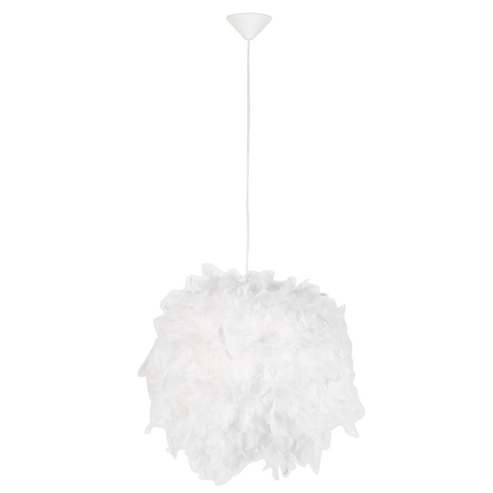 Qazqa Pendelleuchte Feather, ohne Leuchtmittel, E27, günstig online kaufen