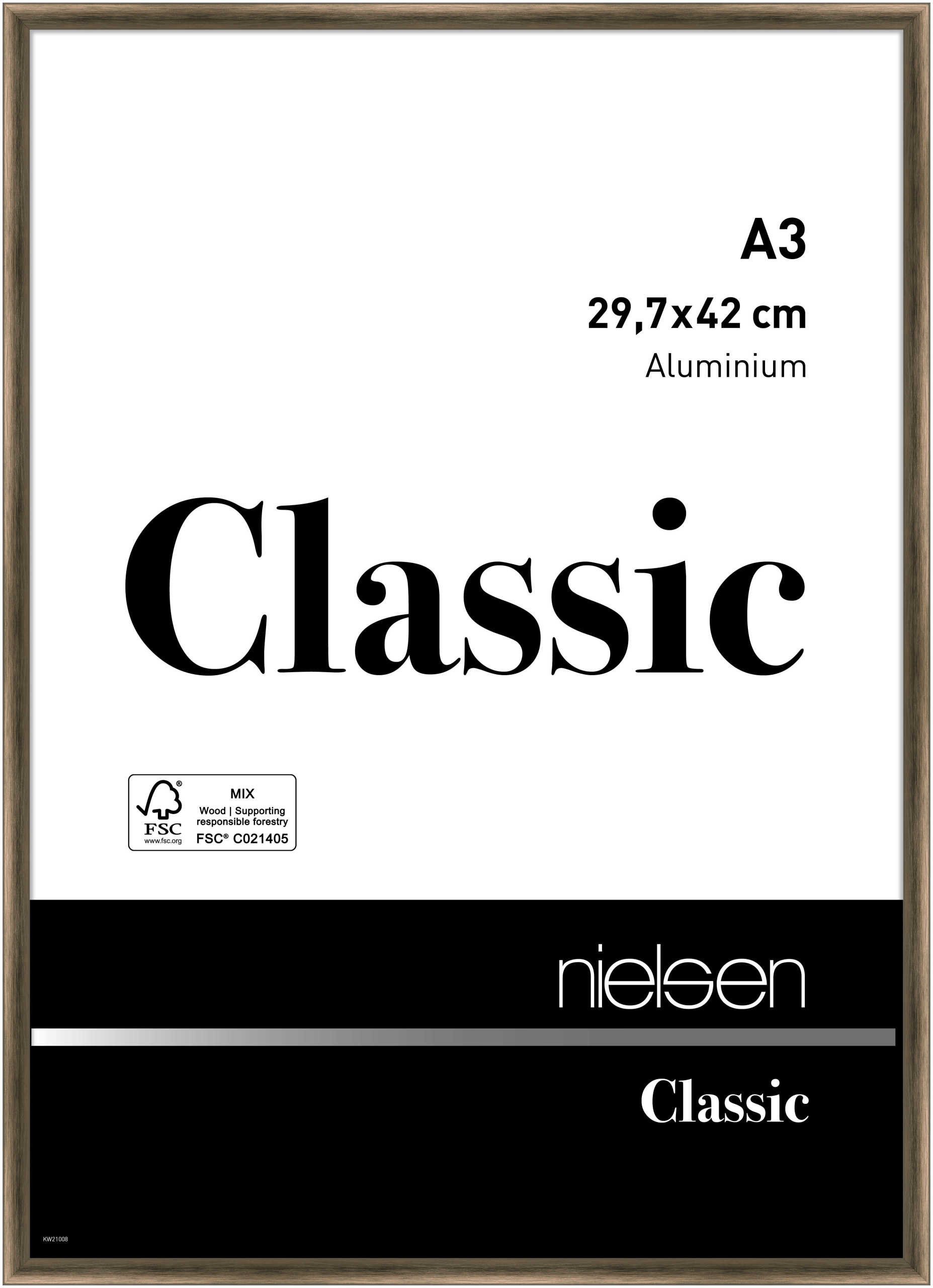 nielsen Bilderrahmen Aluminium Bilderrahmen Classic, (1 St)