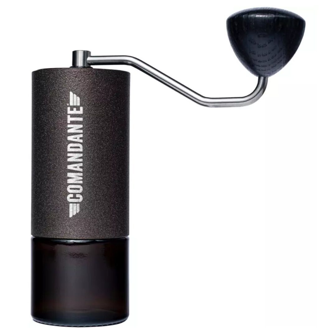 Comandante Kaffeemühle Comandante C40 MK4 Nitro Blade Kaffeemühle Copper Mountain +Trinkhalme