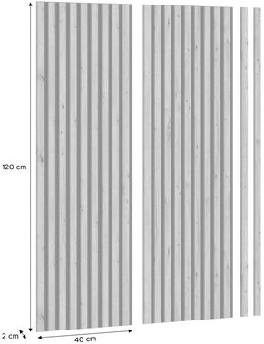 INOSIGN Wandpaneel Silencio, BxL: 40x120 cm, (2-tlg) 40 x 120 cm