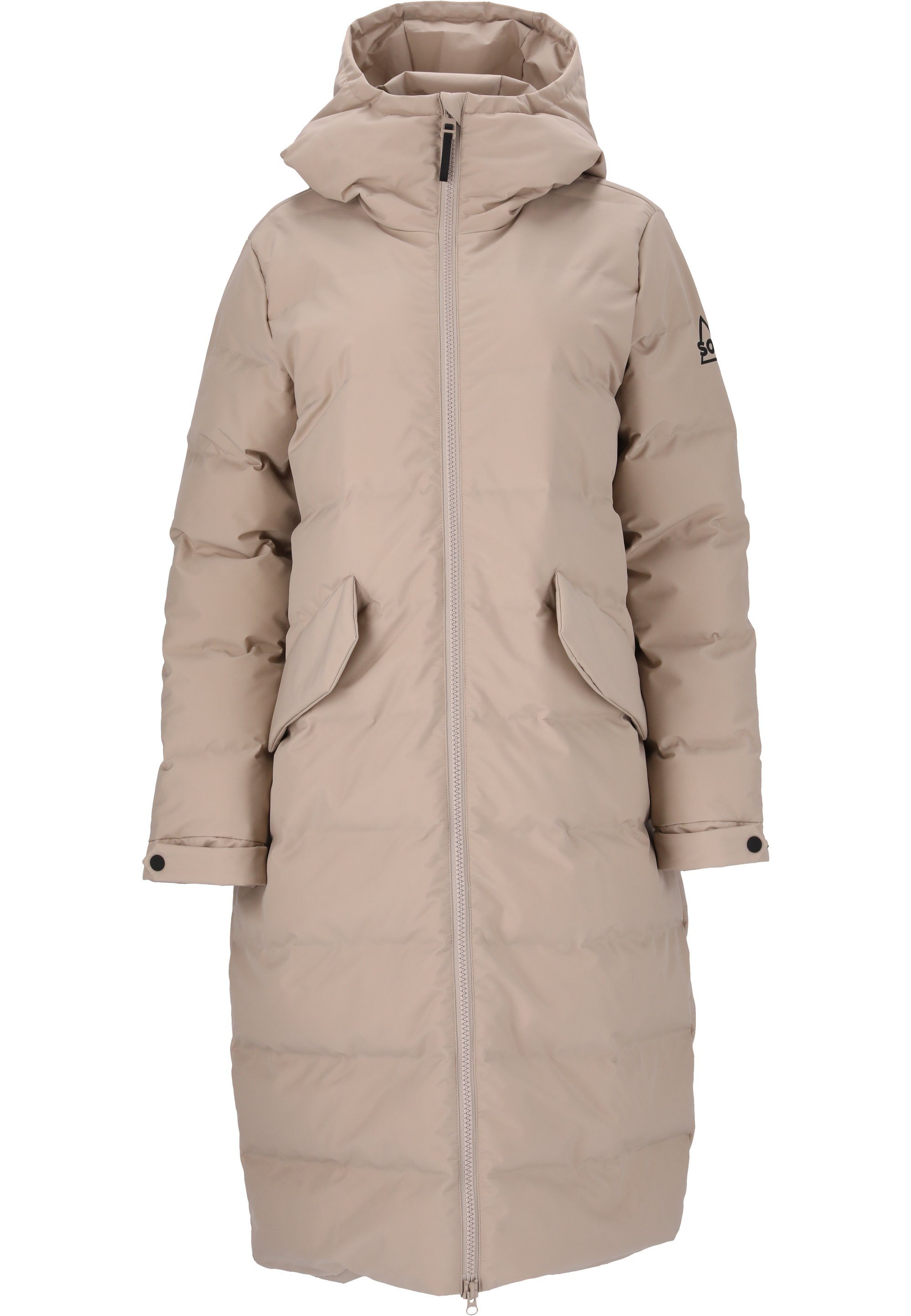 SOS Outdoorjacke Vars mit praktischer Druckknopf-Verstellung