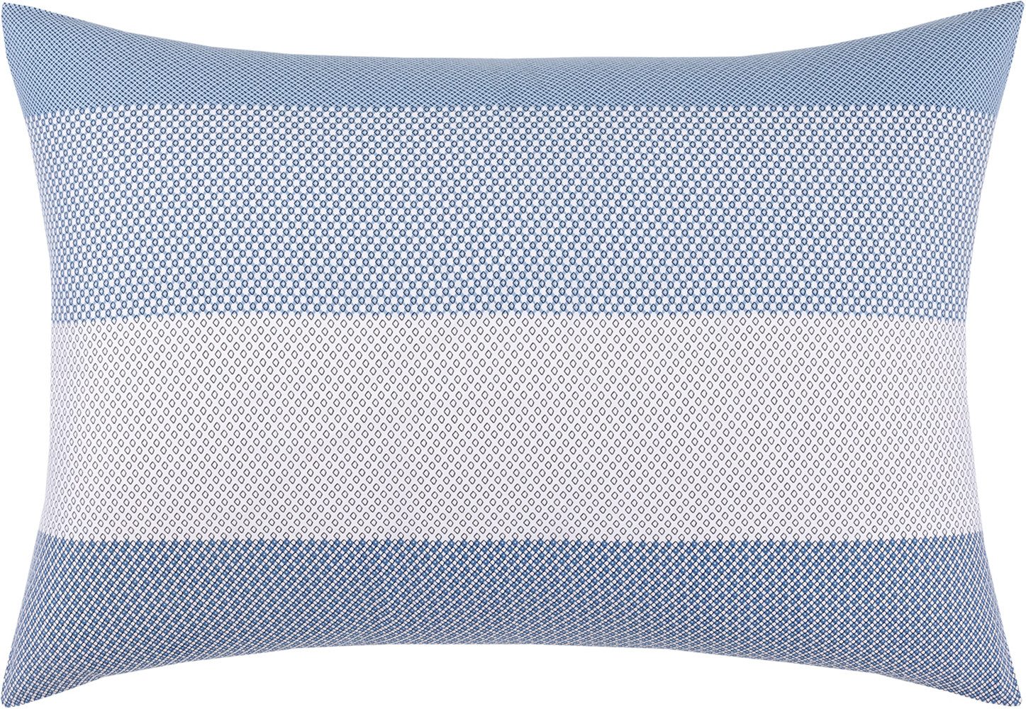 BOSS Home Bettwäsche LOGAN ab Gr. 135x200 cm, Satin, 2 teilig, mit Label-Applikationen, Premium Bettwäsche, Streifen, Muster-Mix – Bild 2 von 5