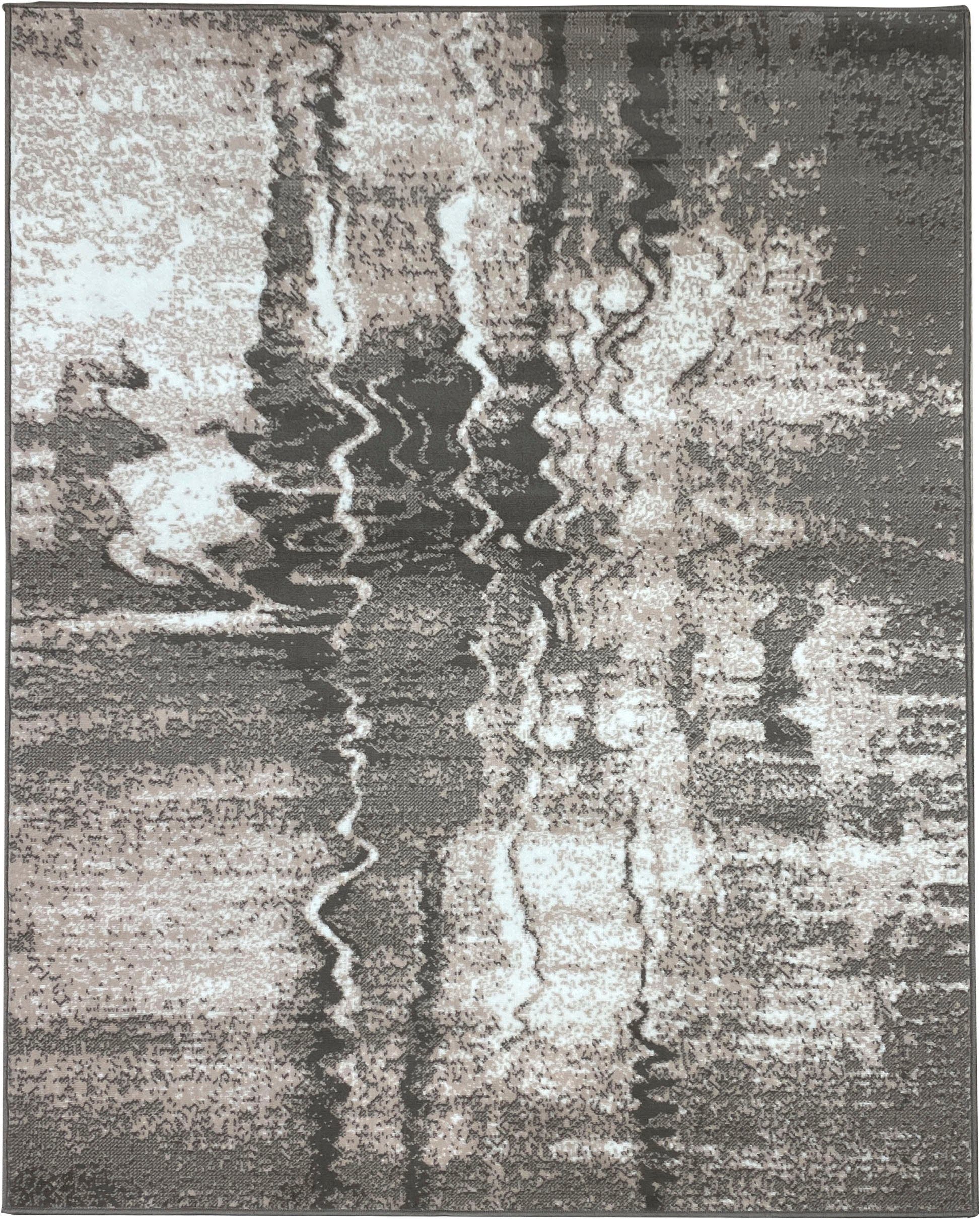 im mm, my Vintage-Design sand Höhe: Izabelle, 7 Kurzflor-Teppich modernes rechteckig, Design, home, Teppich