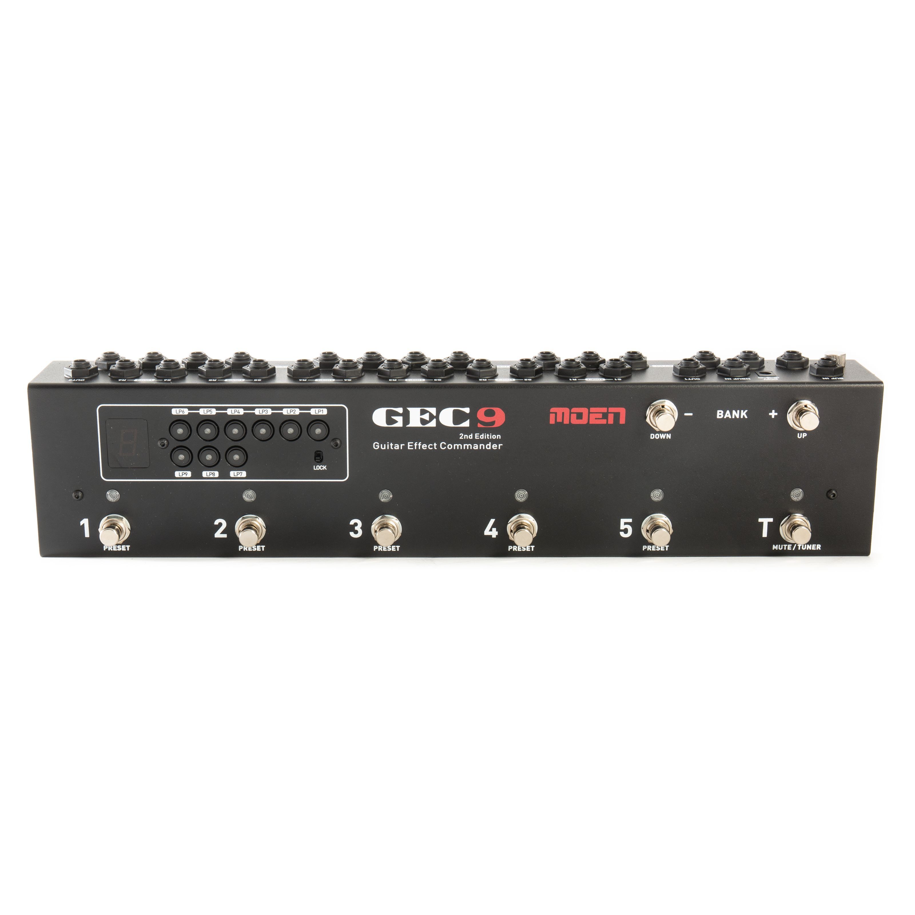 MoenFX Musikinstrumentenpedal, (GEC9 Effects Routing System MkII, Effekte, A/B/Y Boxen), GEC9 Mk II - A/B/Y Box Effektgerät