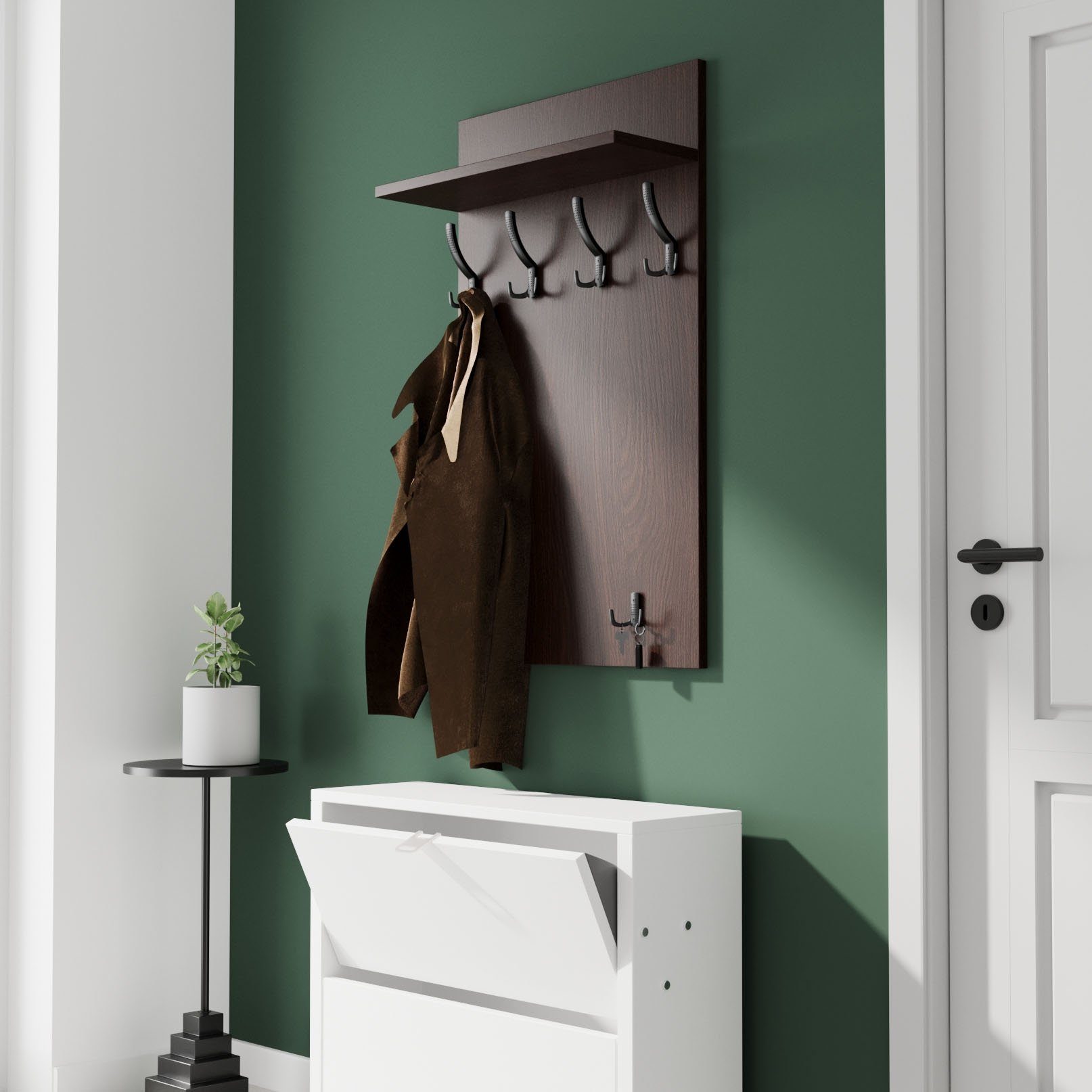 AKKE Garderobenhalter, MAXI Große Garderobe Schwarze günstig online kaufen