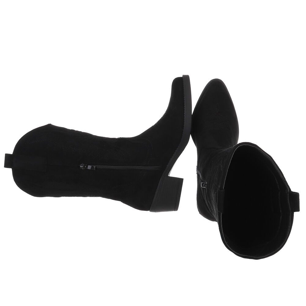 Ital-Design Moderner Western-Stiefel mit Stickerei für Damen Westernstiefel günstig online kaufen