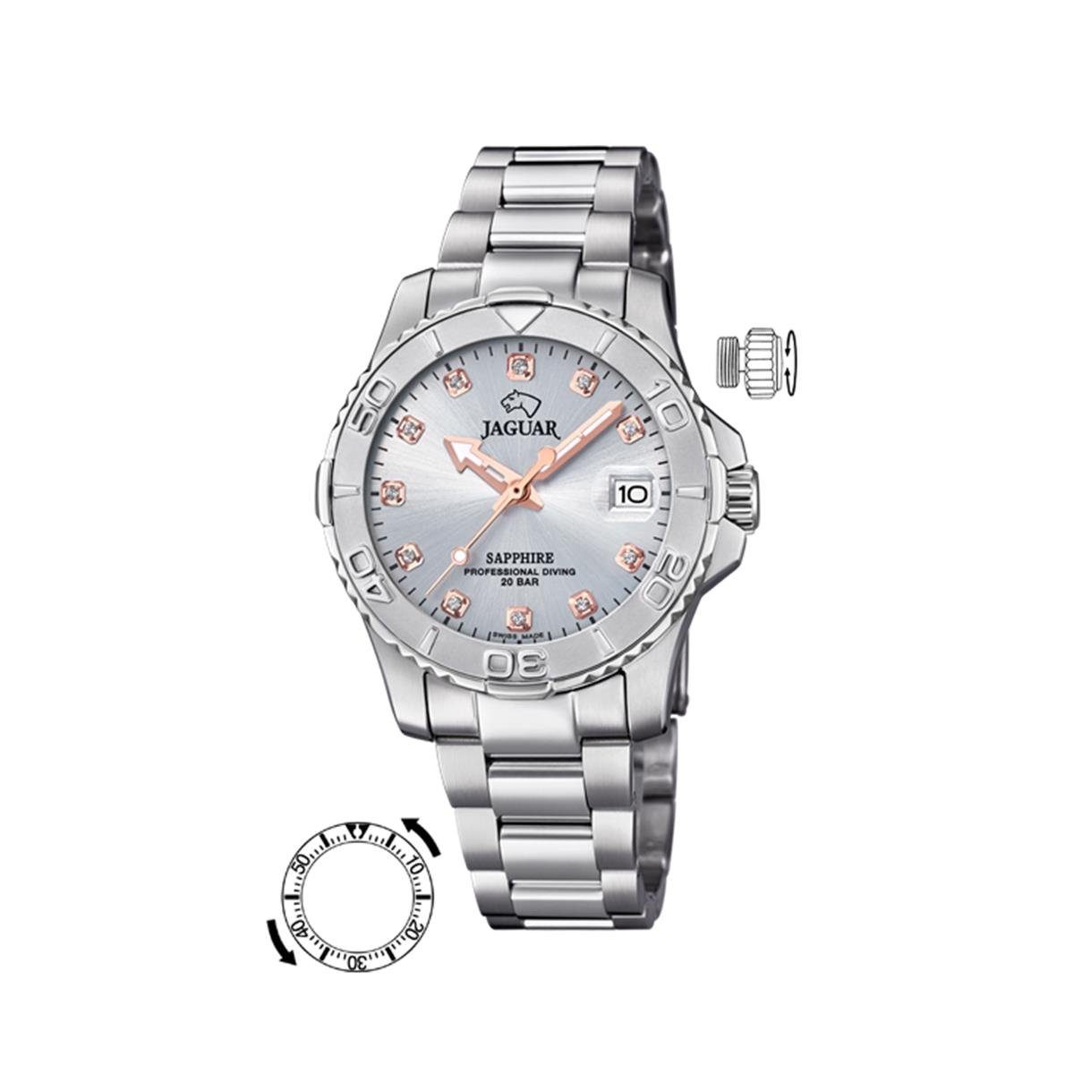 JAGUAR Taucheruhr Jaguar Damen Uhr J870/...