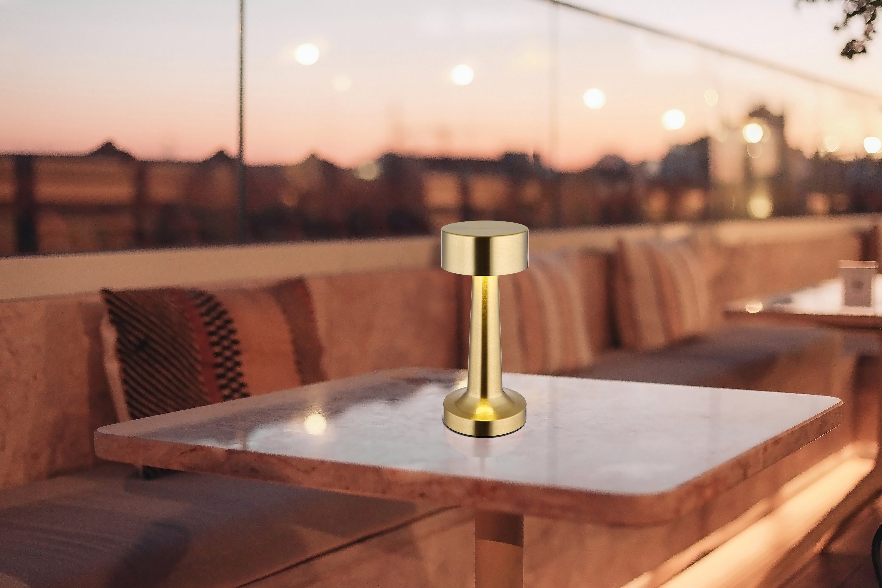 GLOBO LIGHTING LED Tischleuchte ANGELIKA, Dimmfunktion, mehrere Helligkeits günstig online kaufen