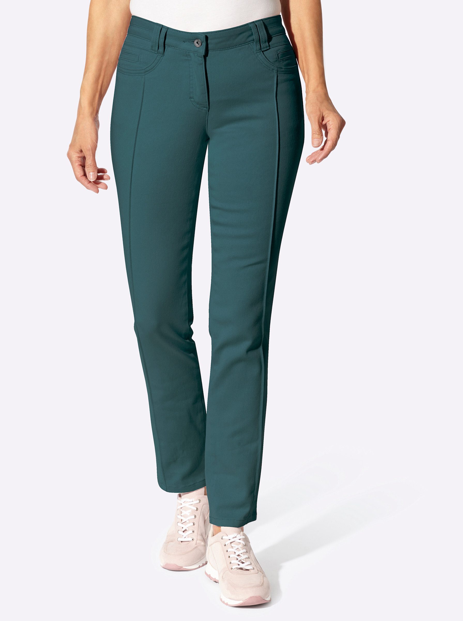 Witt Bequeme Jeans Jeans leicht vertieft