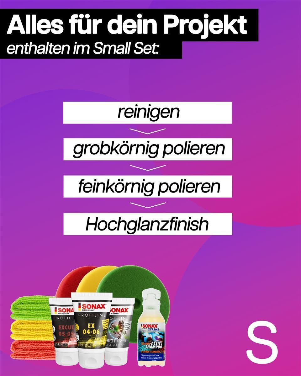 Car care eccentric polisher H15 polishing machine sets, including microfiber cloths and polishing pads