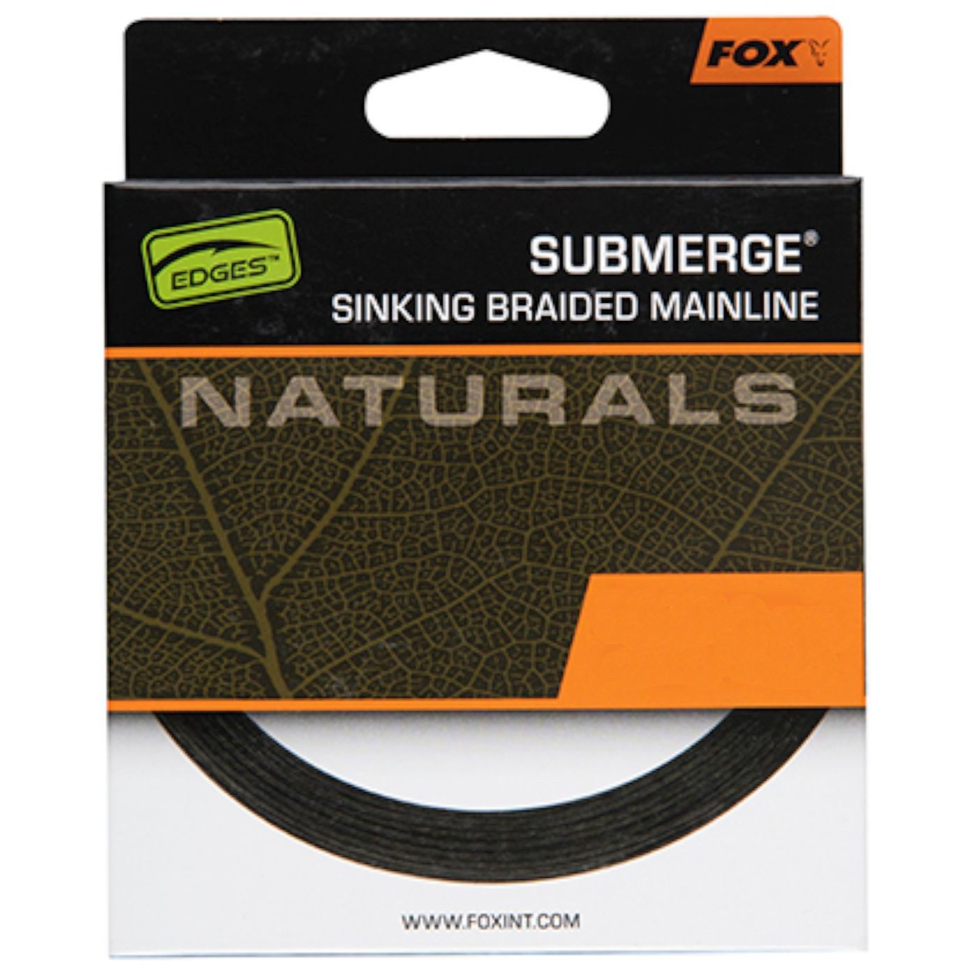 Angelschnur Fox Submerge Naturals Braid - 300m geflochtene Angelschnur