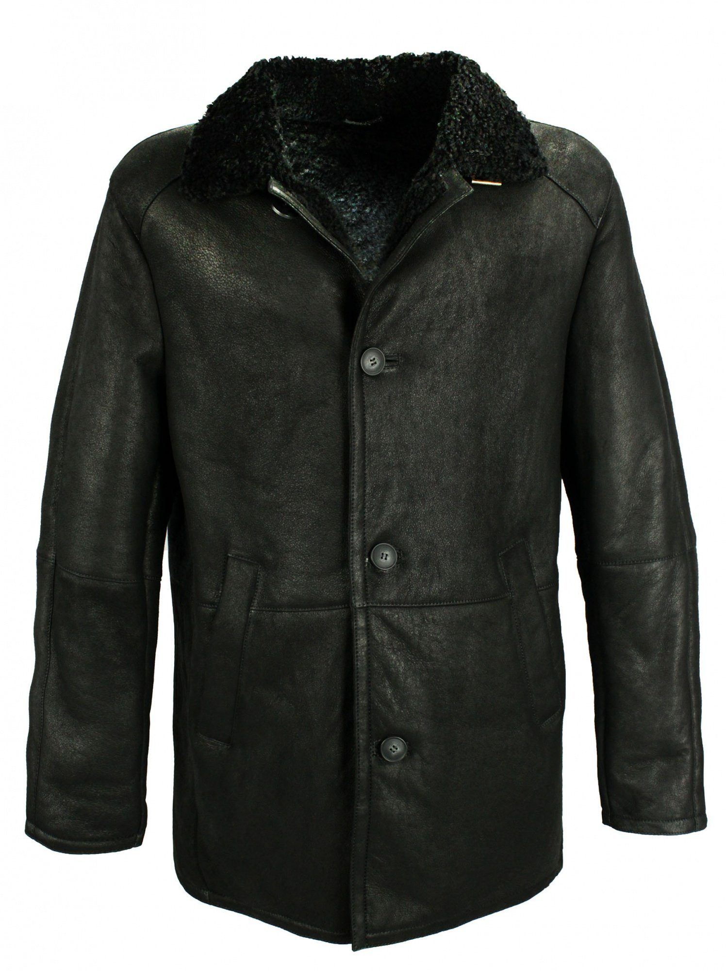 Jilani Lederjacke Jilani - Herren Lammfellmantel günstig online kaufen