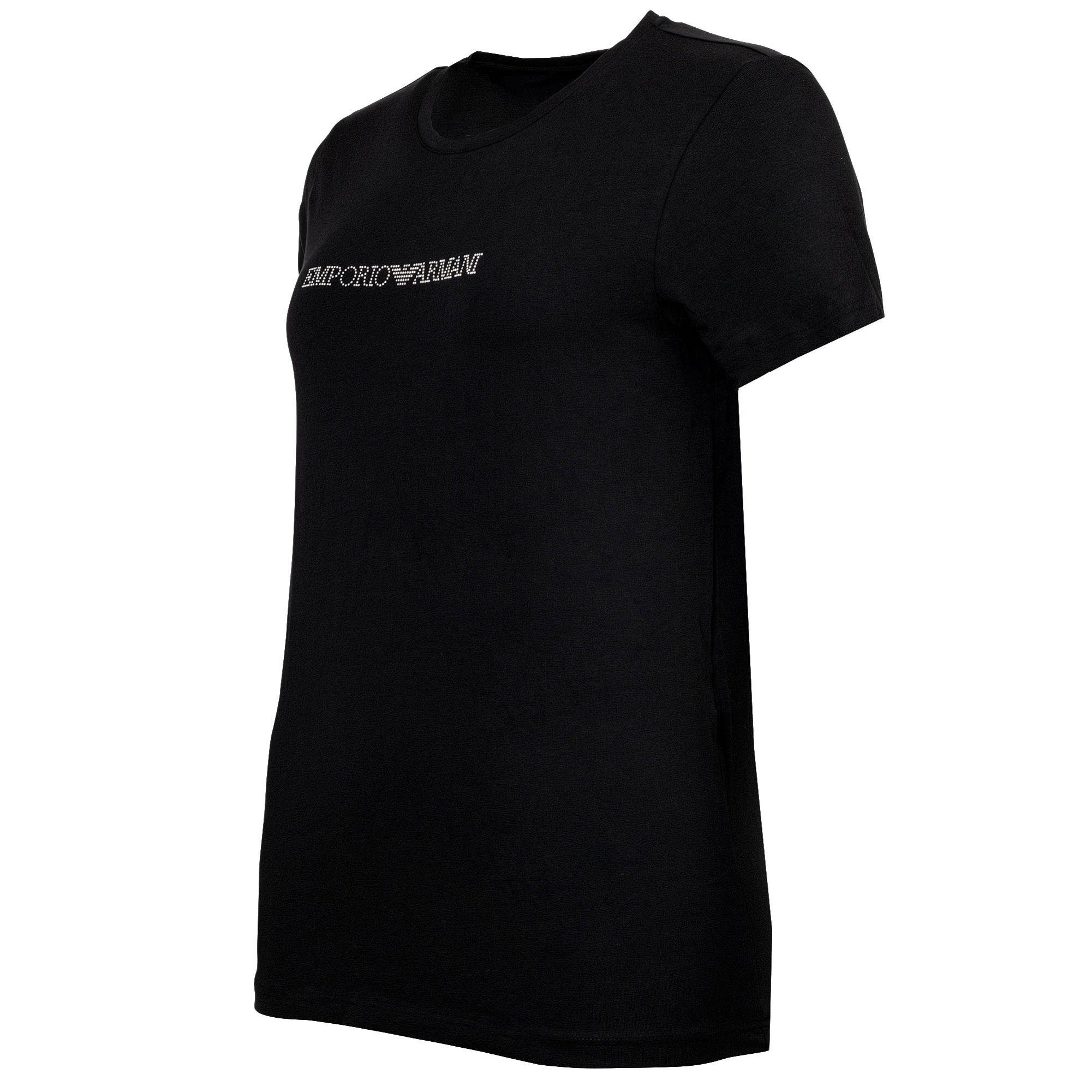 Emporio Armani T-Shirt Damen T-Shirt 1er Pack Baumwolle ESSENTIAL COTTON (Packung, 1er Pack)