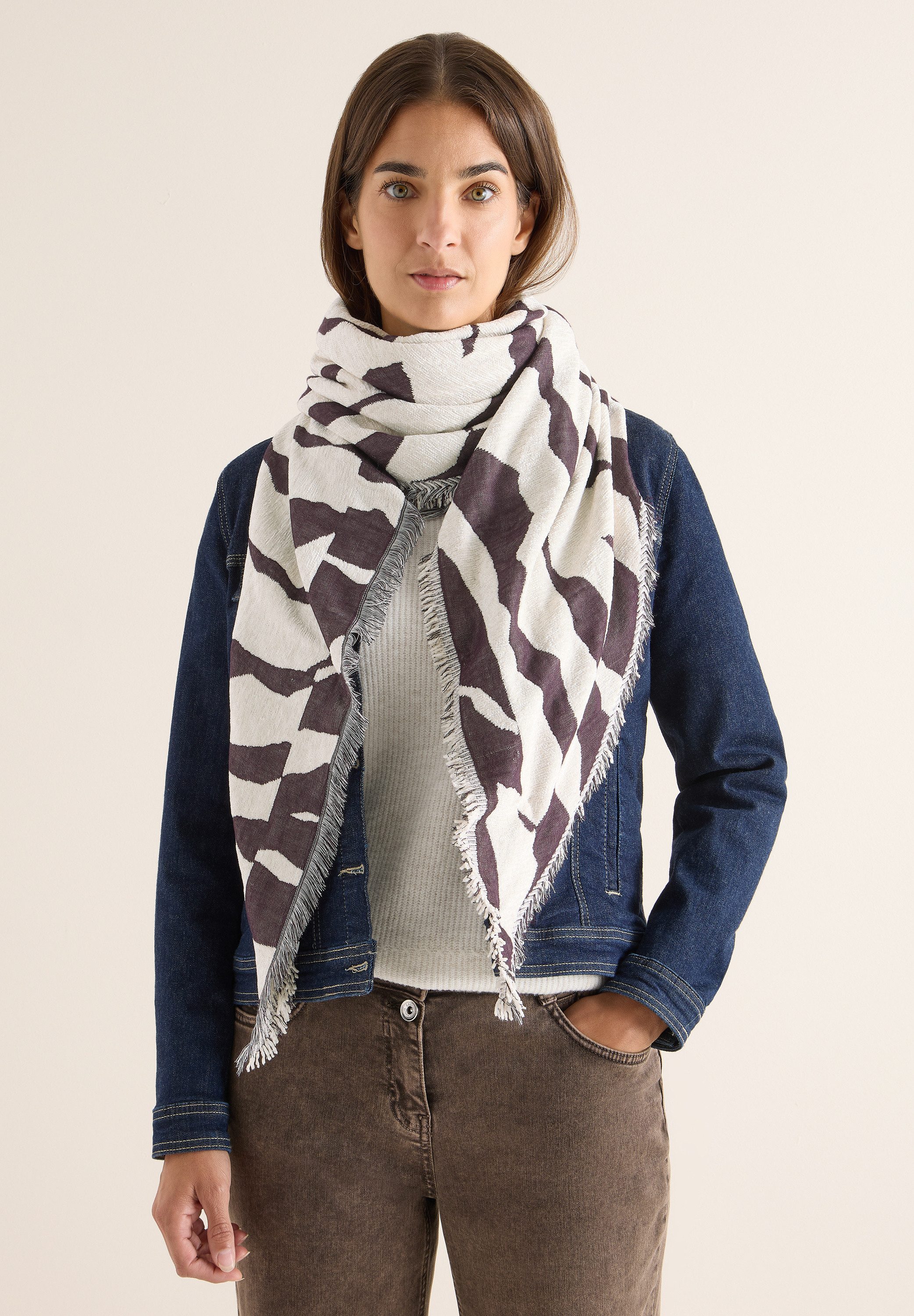 CECIL Halstuch, softer Materialmix