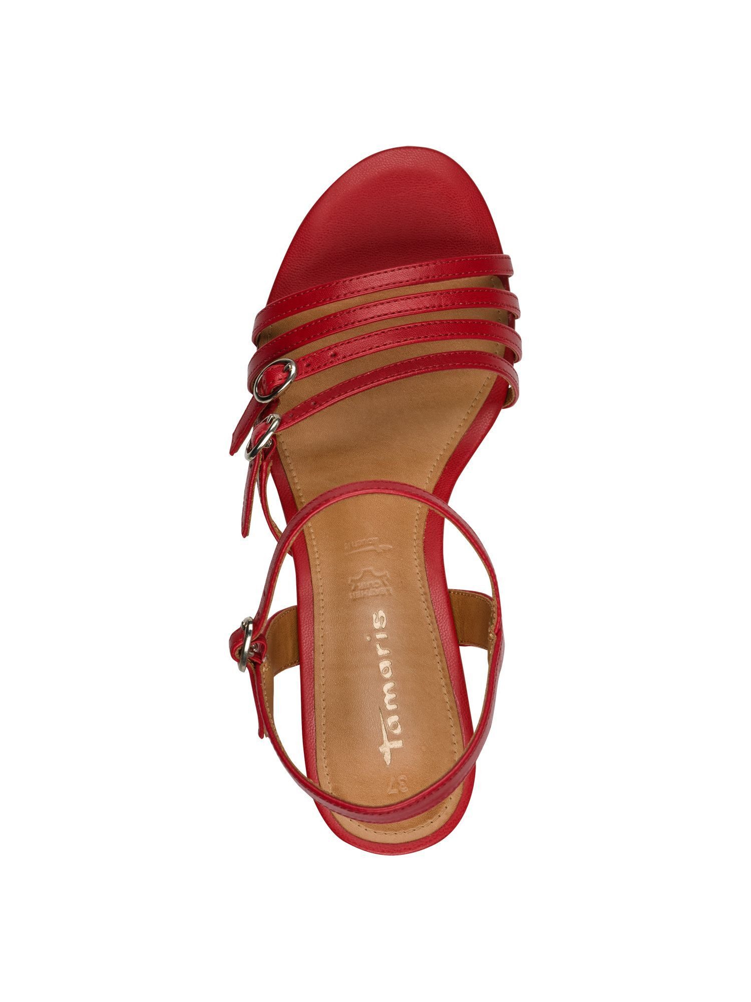 Tamaris TOUCH-IT aus Leder Stilettoabsatz 1-28351-46 Sandalette TOUCH-IT