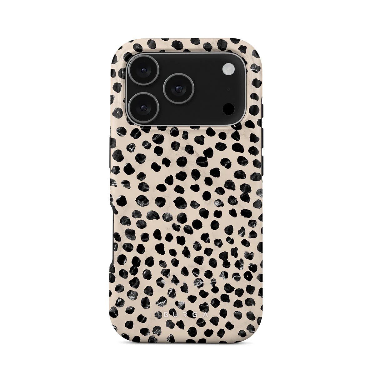 BURGA Handyhülle SafetySet: MS Handyhülle Almond Latte +GRATIS Glasschutz iPhone17Pro