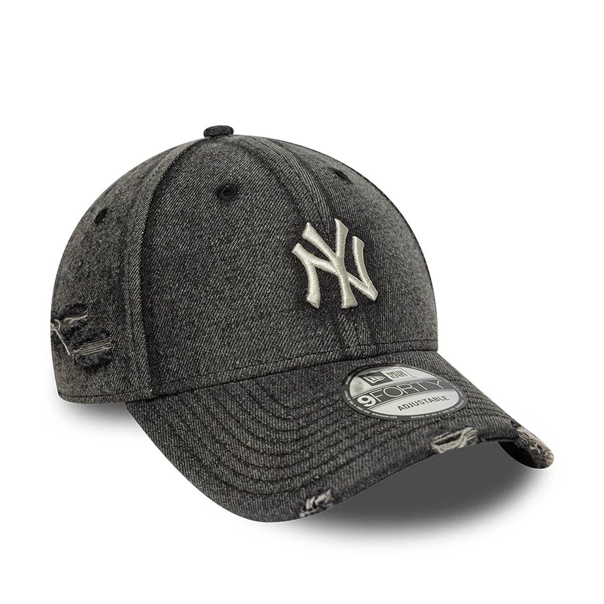 New Era Snapback Cap New York Yankees MLB Acid Wash Denim