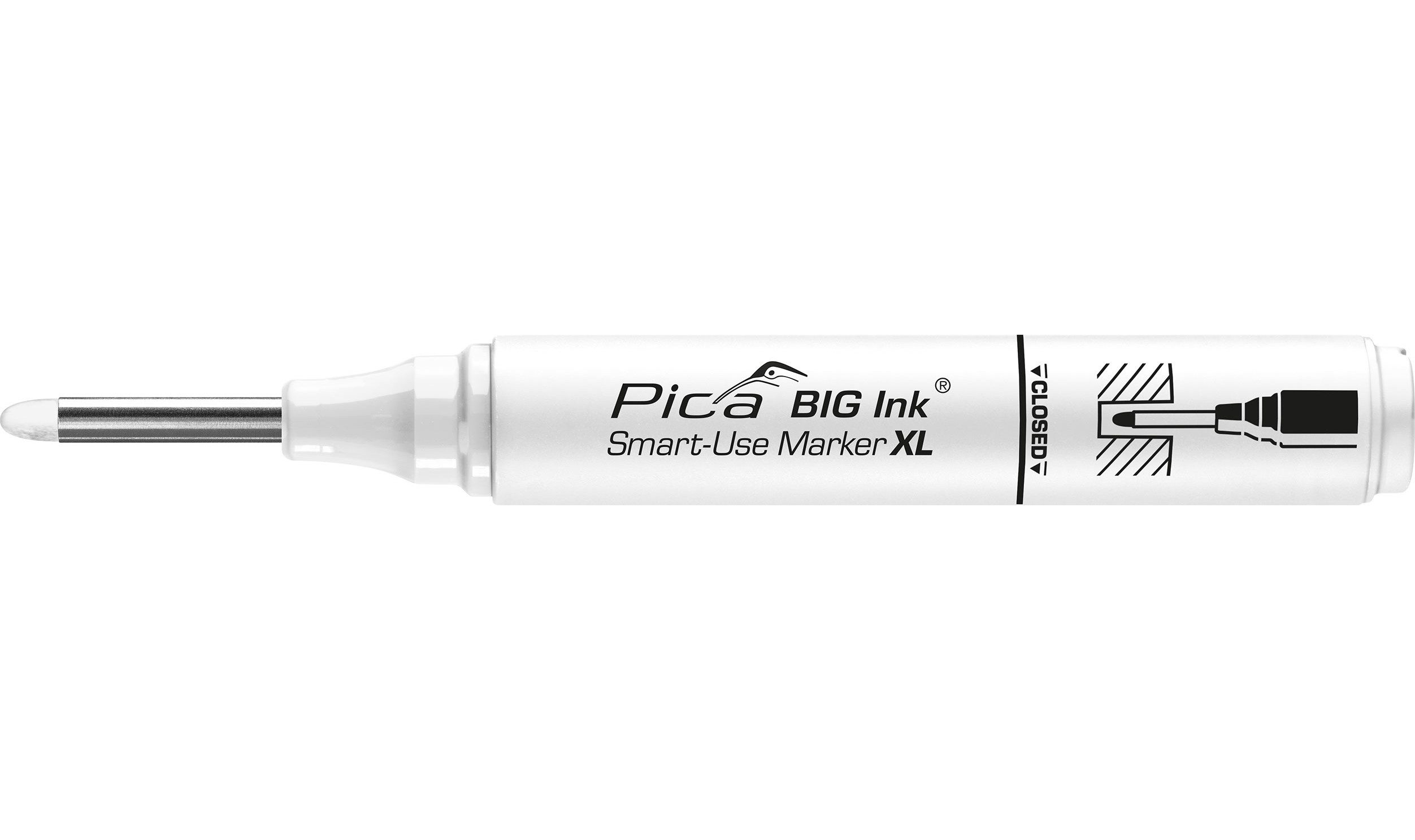 Marker Pica BIG INK Smart-Use Permanent Marker XL Weiß