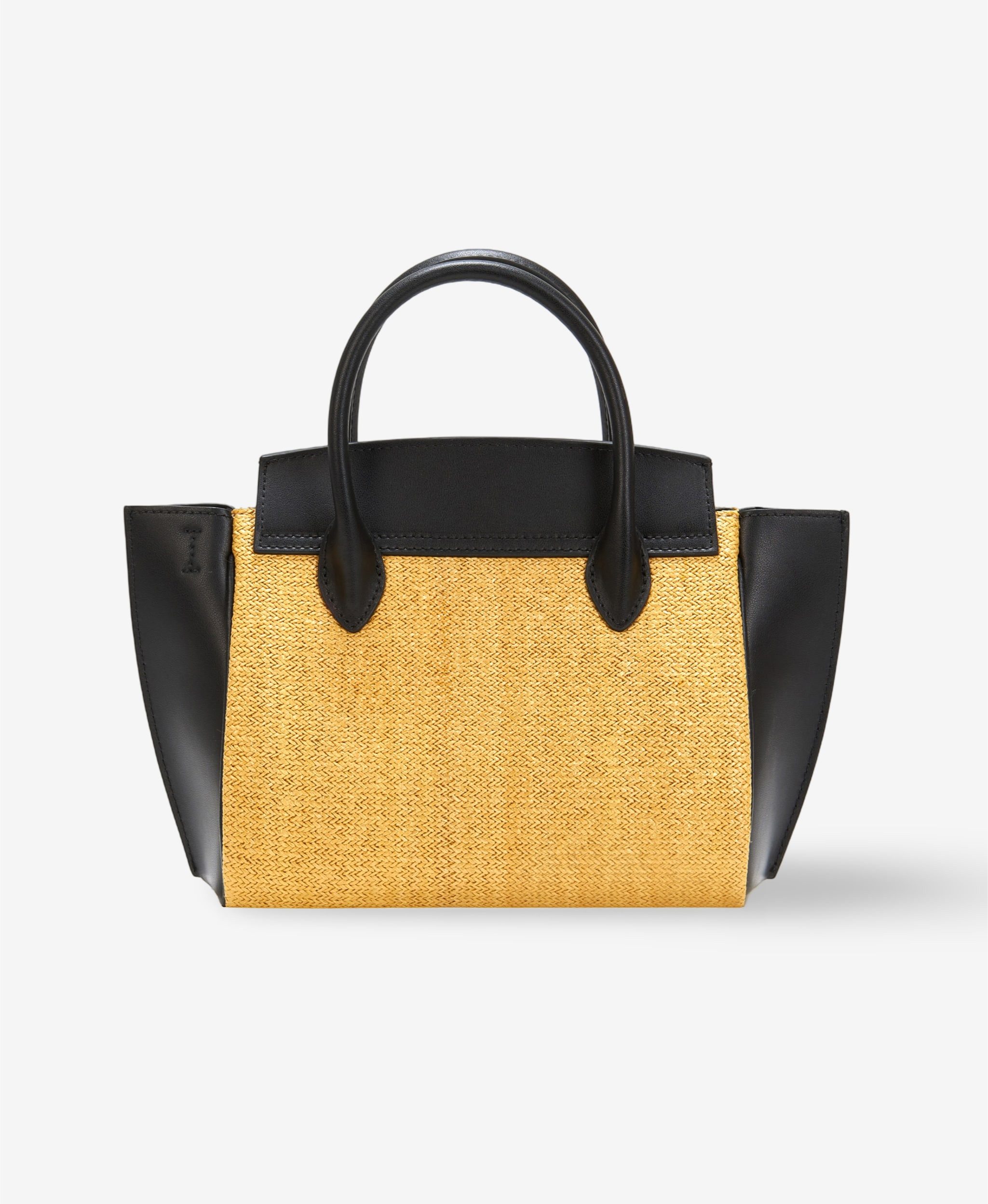 GLAMIRA Handtasche Cleopatra's Charm Schwarze Henkeltasche (1-tlg), echt Leder