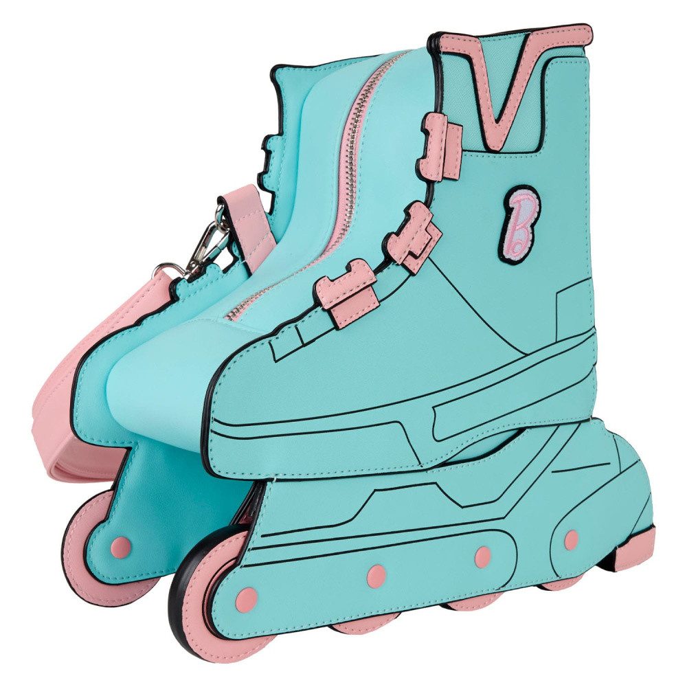 Loungefly Umhängetasche Mattel Classic by Loungefly Umhängetasche Barbie Figural Skate