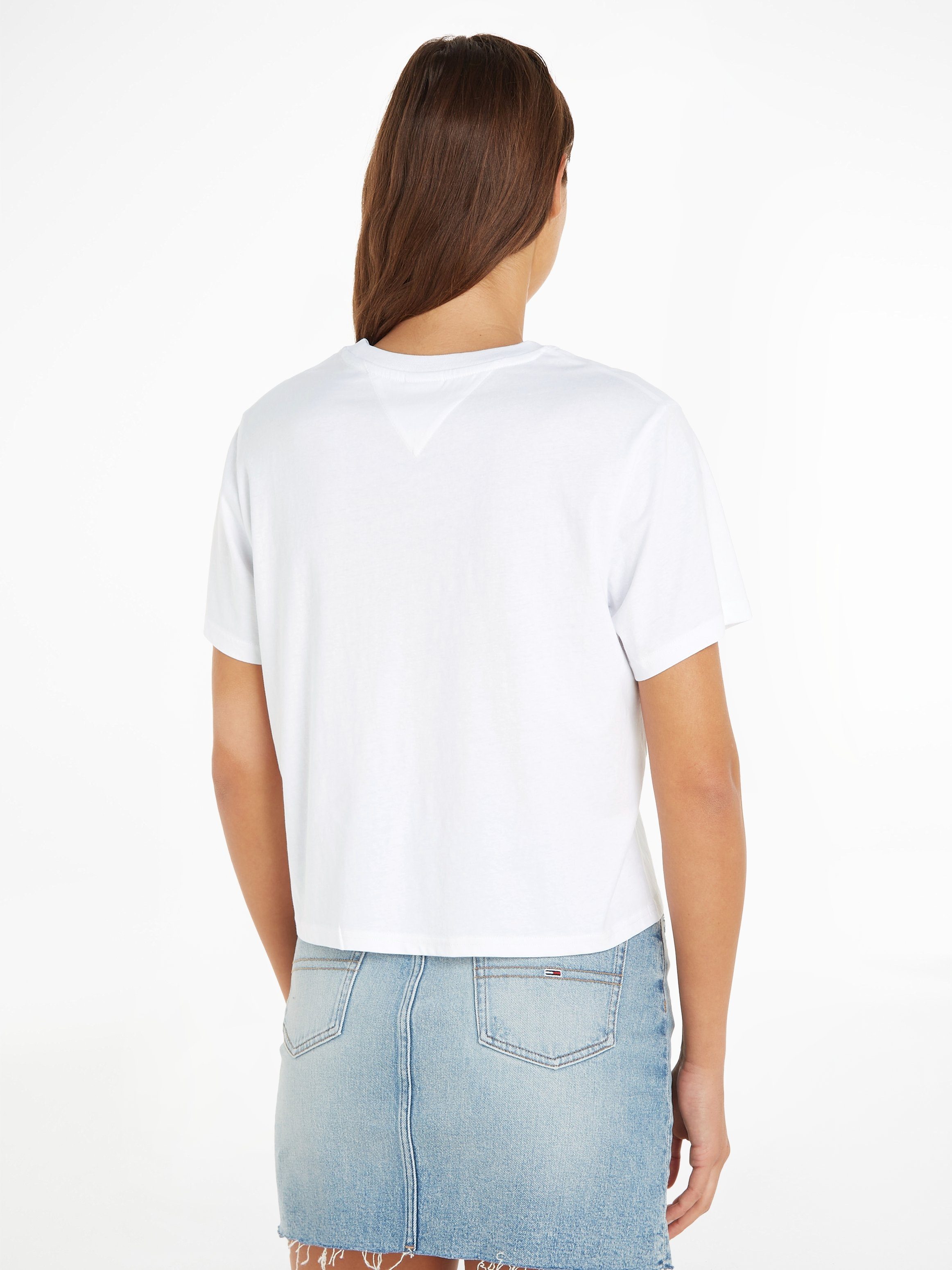ATH TJ Tommy TJW Logodruck CLS Jeans TEE sommerlichem T-Shirt mit
