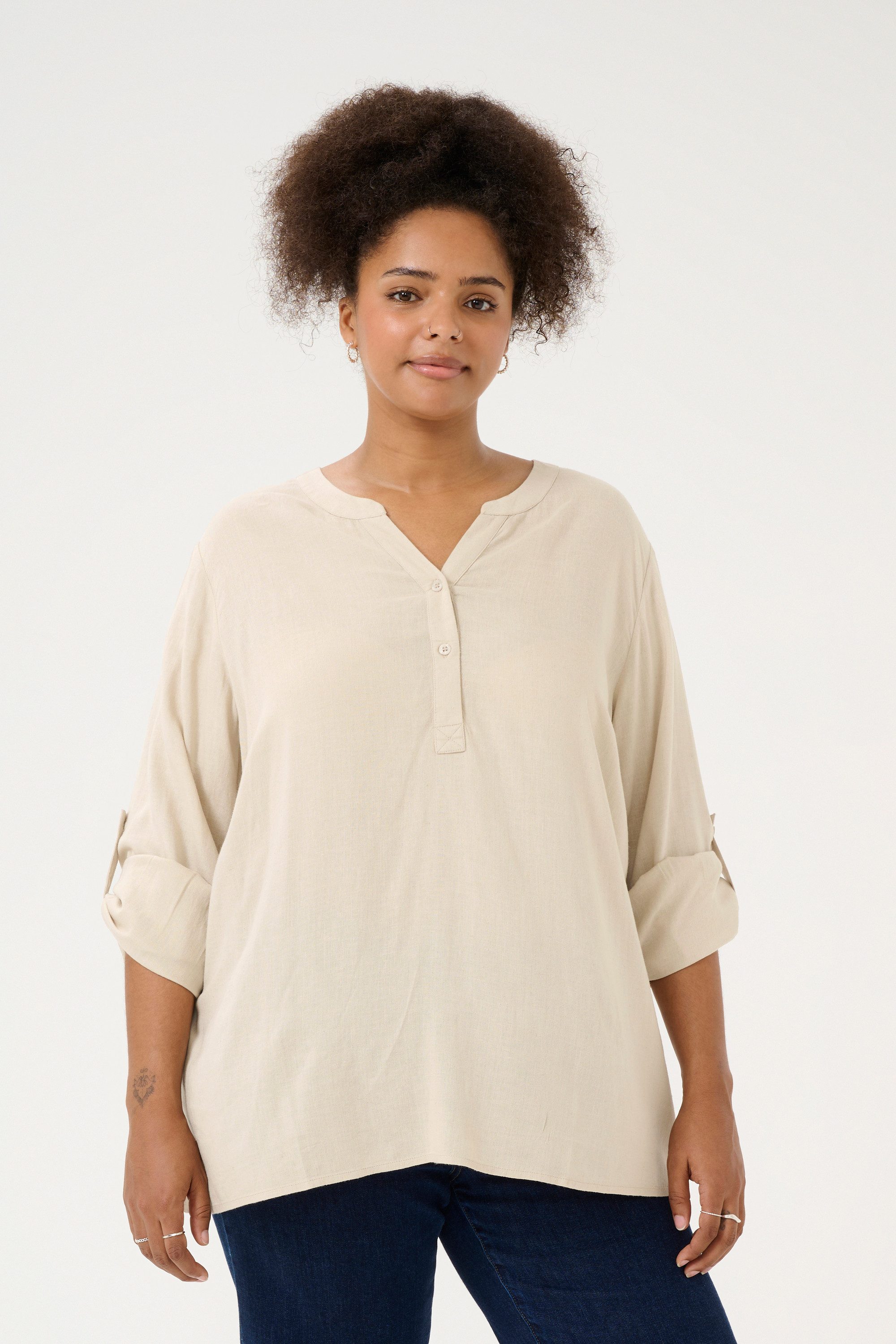 Langarmbluse Langarm-Bluse KCmille