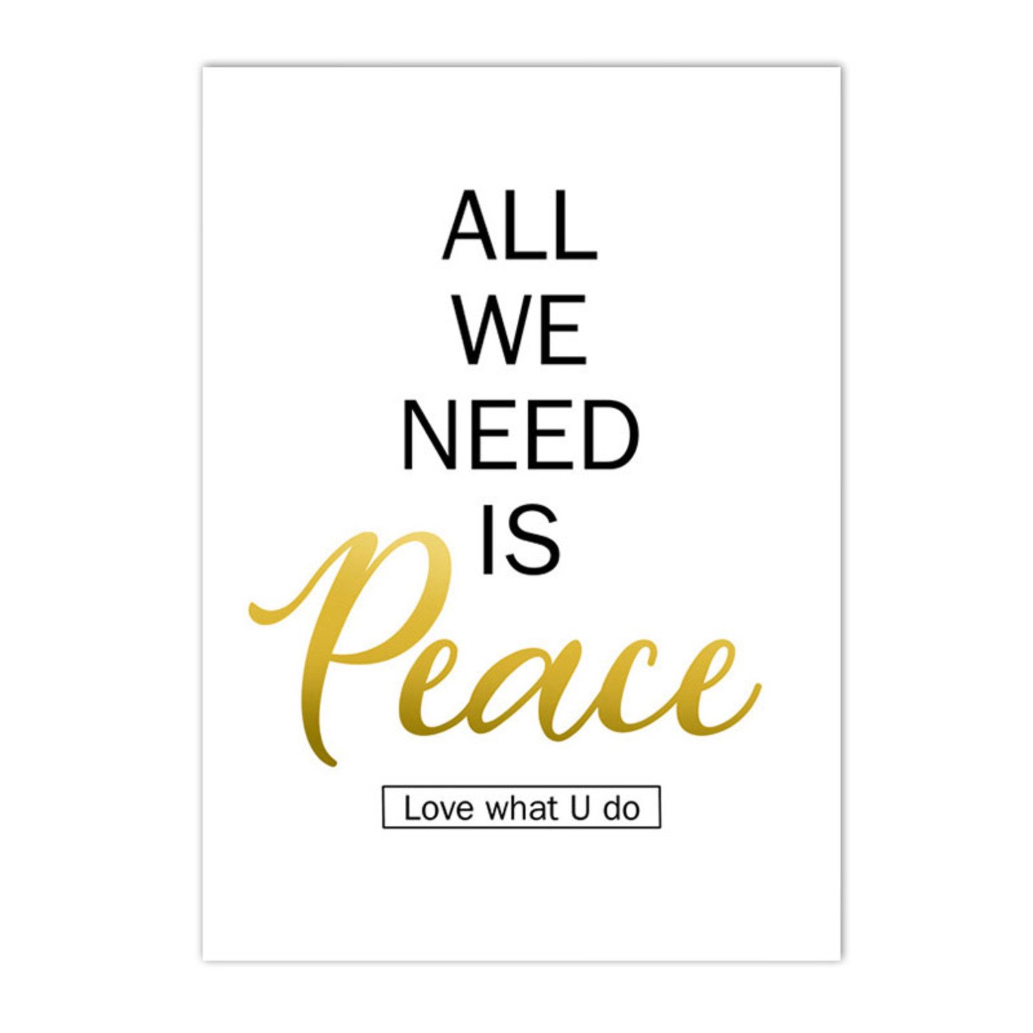 Kunstdruck OHNE RAHMEN