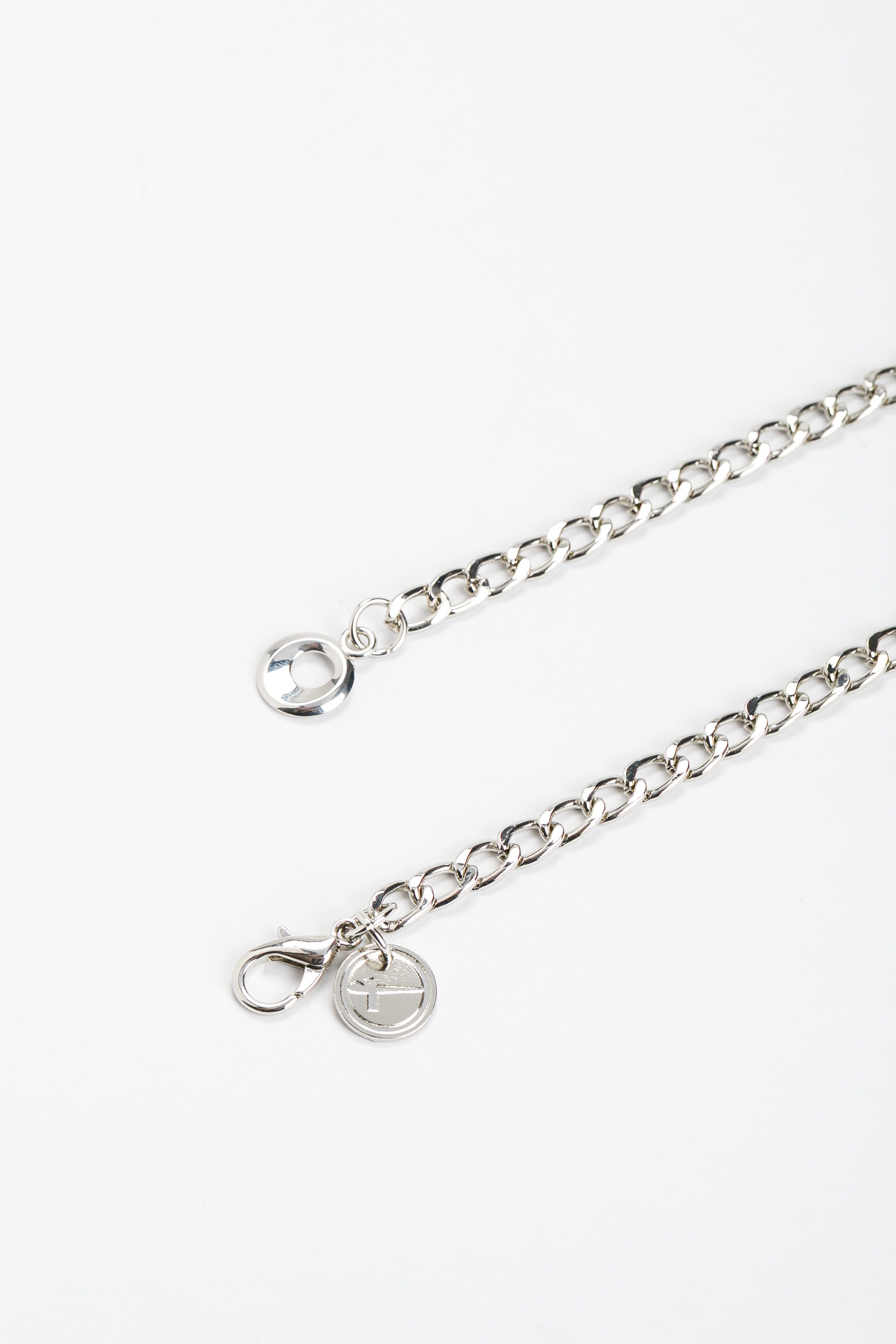 Tamaris Kettengürtel "Dolly Silver" Vorne 6 cm breit mit gehämmerten Herzen, individuell verstellbar