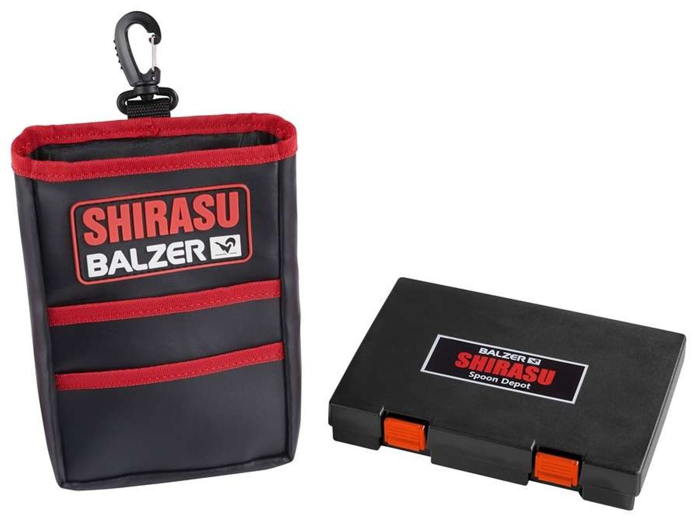 Balzer Kunstköder Balzer Shirasu Gürteltasche mit Box - Angeltasche für Kunstköder