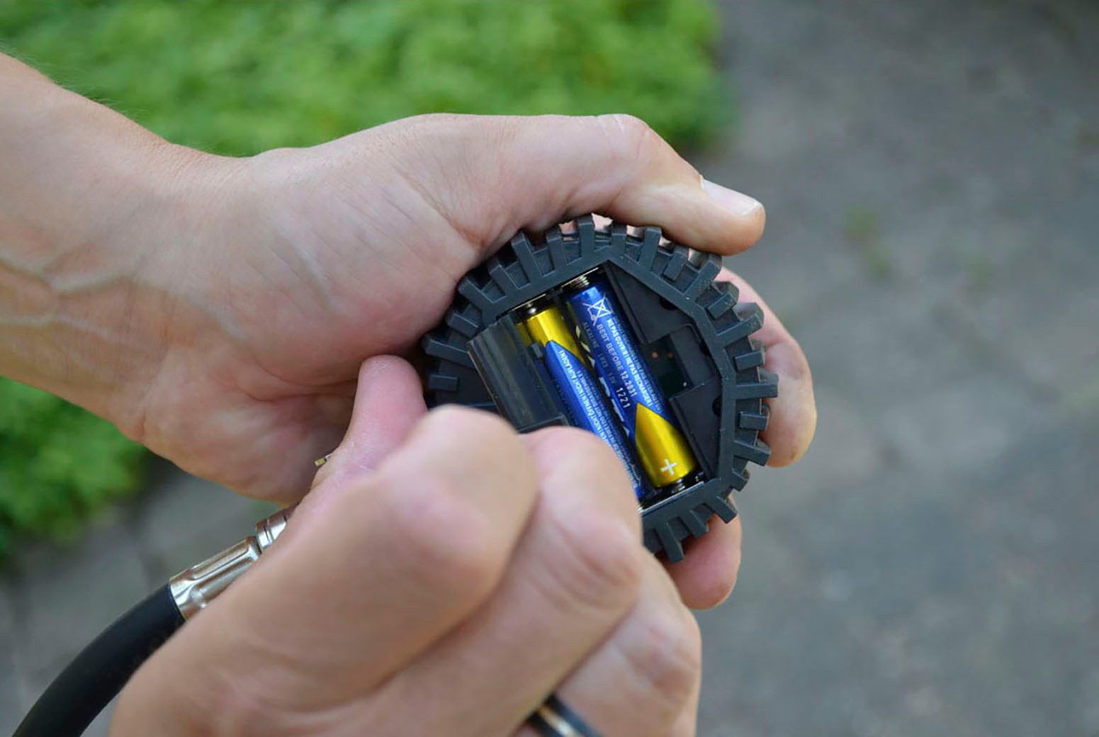 Cartrend Luftdruckmessgerät Reifendruckprüfer Digital