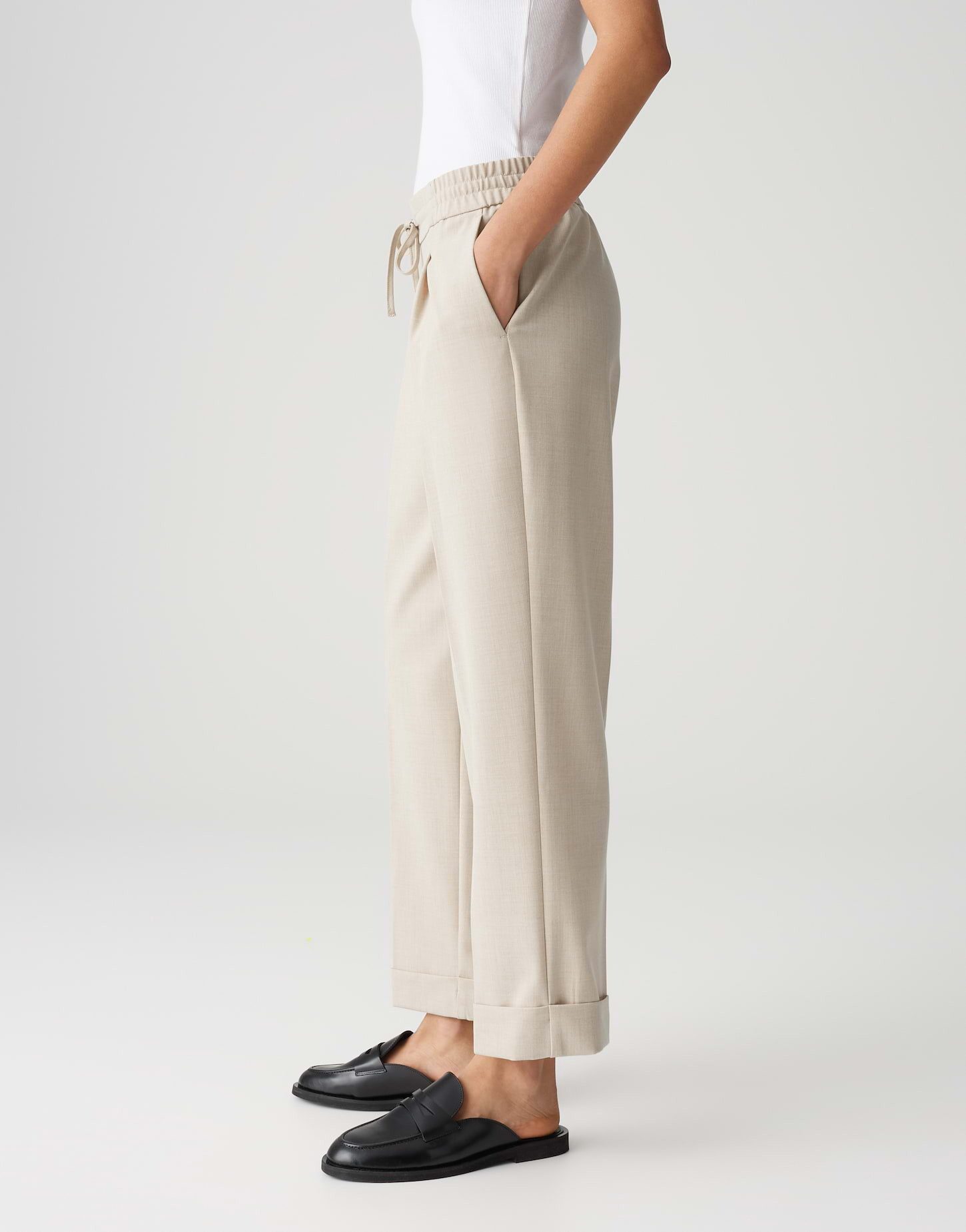 OPUS Stoffhose MELOSA CITY mit Komfortbund