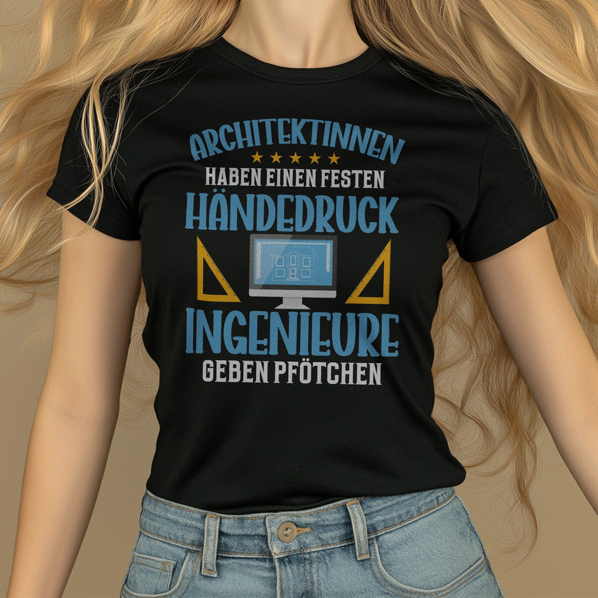 22Feels T-Shirt Architektin Geschenk Frauen Spruch Beruf Studium Abschluss IN DEUTSCHLAND BEDRUCKT