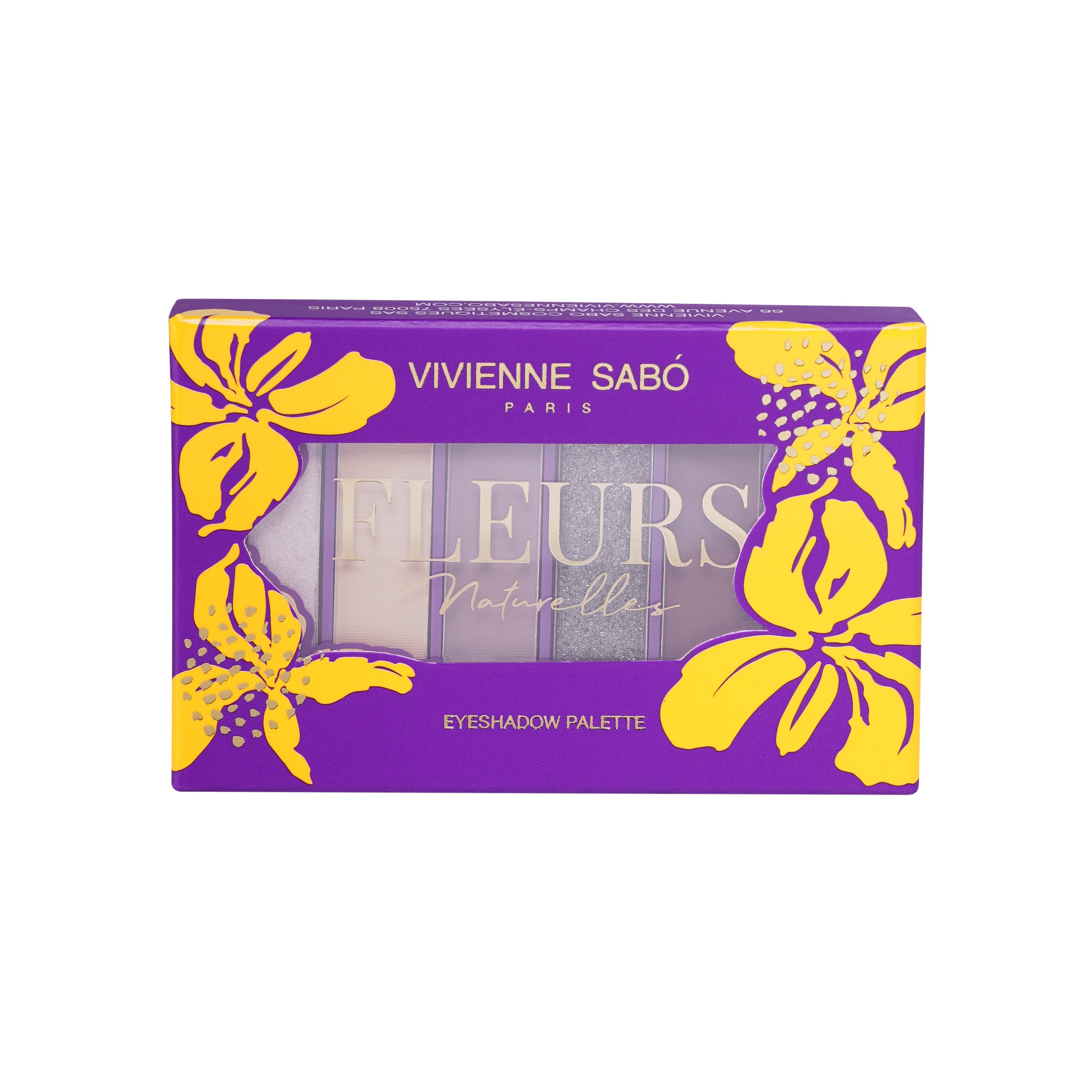 VIVIENNE SABO Lidschatten-Palette Fleurs Iris 03, Eyeshadow Palette