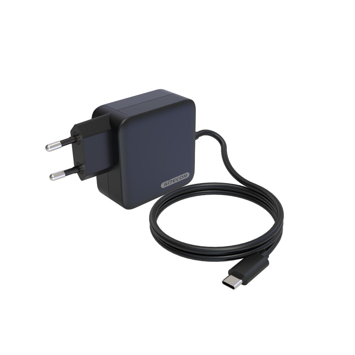 Sitecom 65W USB C Notebook Netzteil Power Delivery USB-Ladegerät