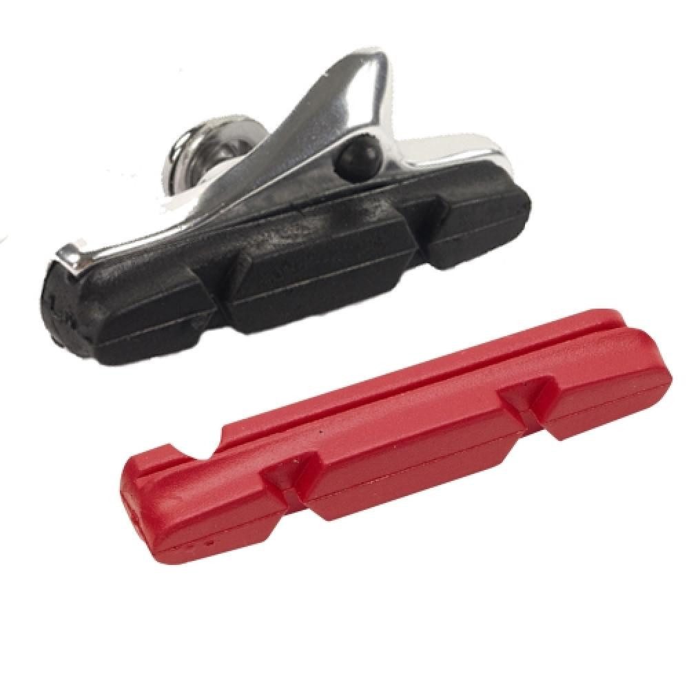 Fibrax Felgenbremse Fibrax Bremsschuhe SH450 Seitenzug Cartridge L52mm symm für Alufelgen