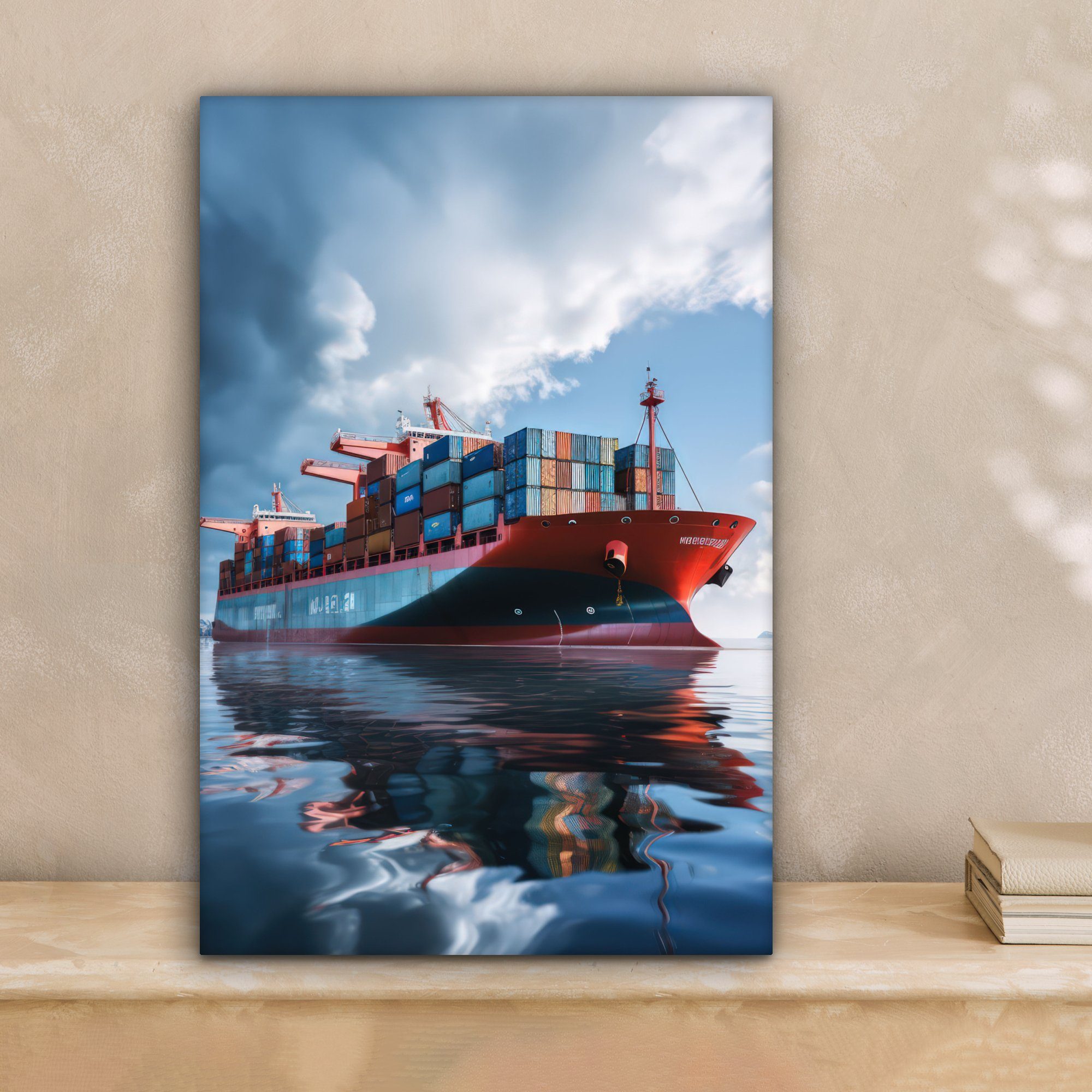 OneMillionCanvasses® Leinwandbild Boot - Frachtschiff - günstig online kaufen