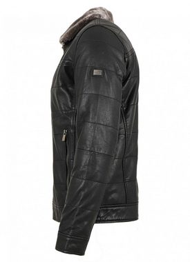 Trapper Lederjacke sportlich-eleganter Style