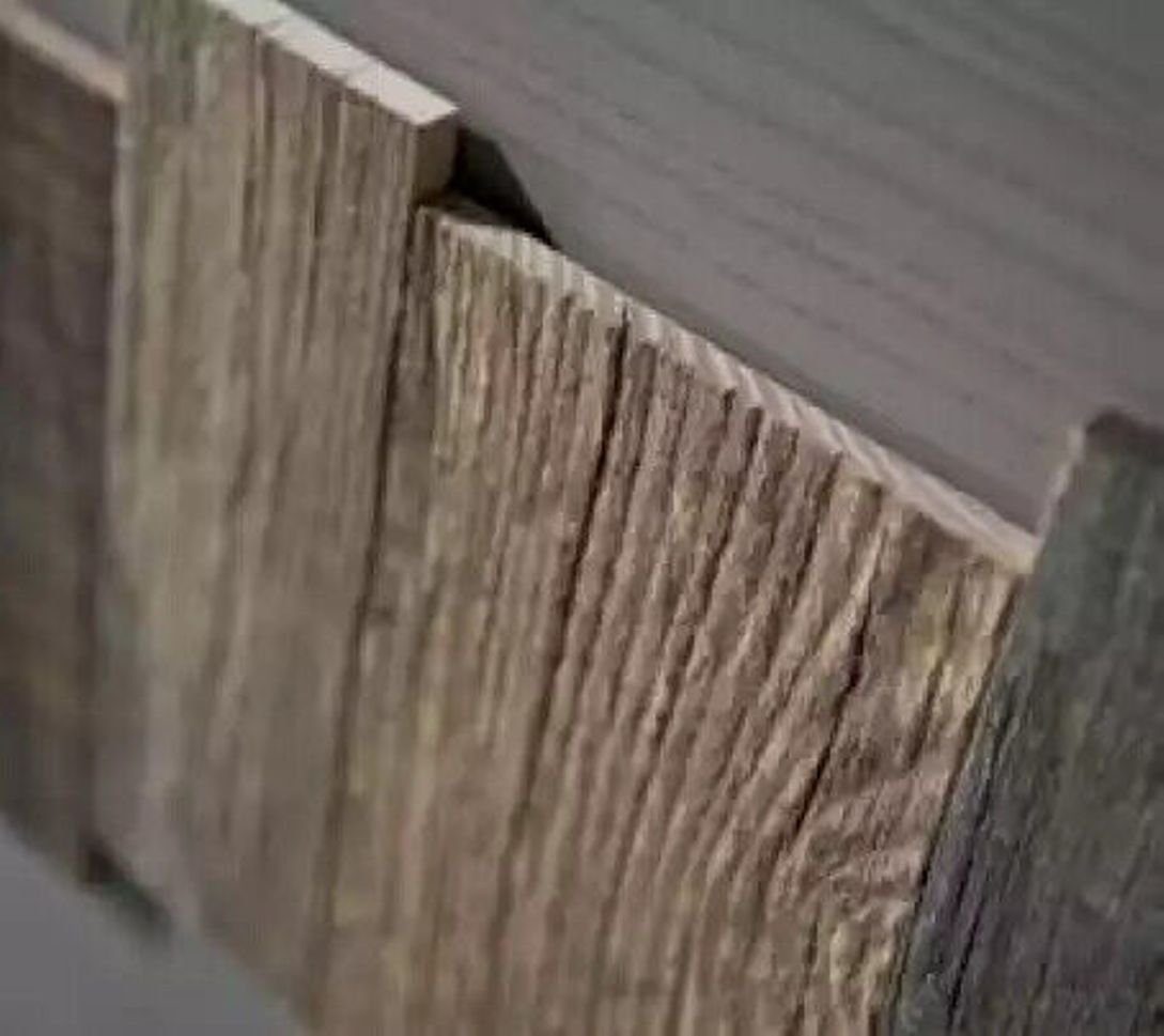 Holz Made Sideboard JVmoebel Italy (1 Anrichte Sideboard), Sideboard St., Massiv Möbel in Modern Kommode Grau