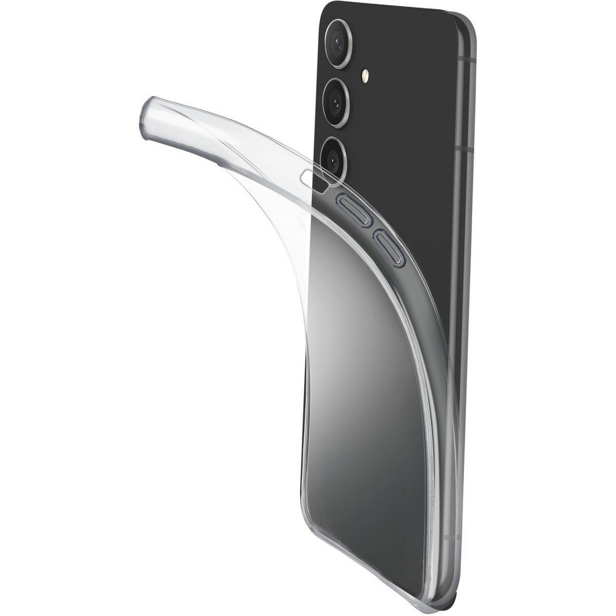 Cellularline Handyhülle Soft Case für Samsung Galaxy A55 5G, Backcover, Schutzhülle, Handyschutzhülle, Case, Schutzcase, stoßfest