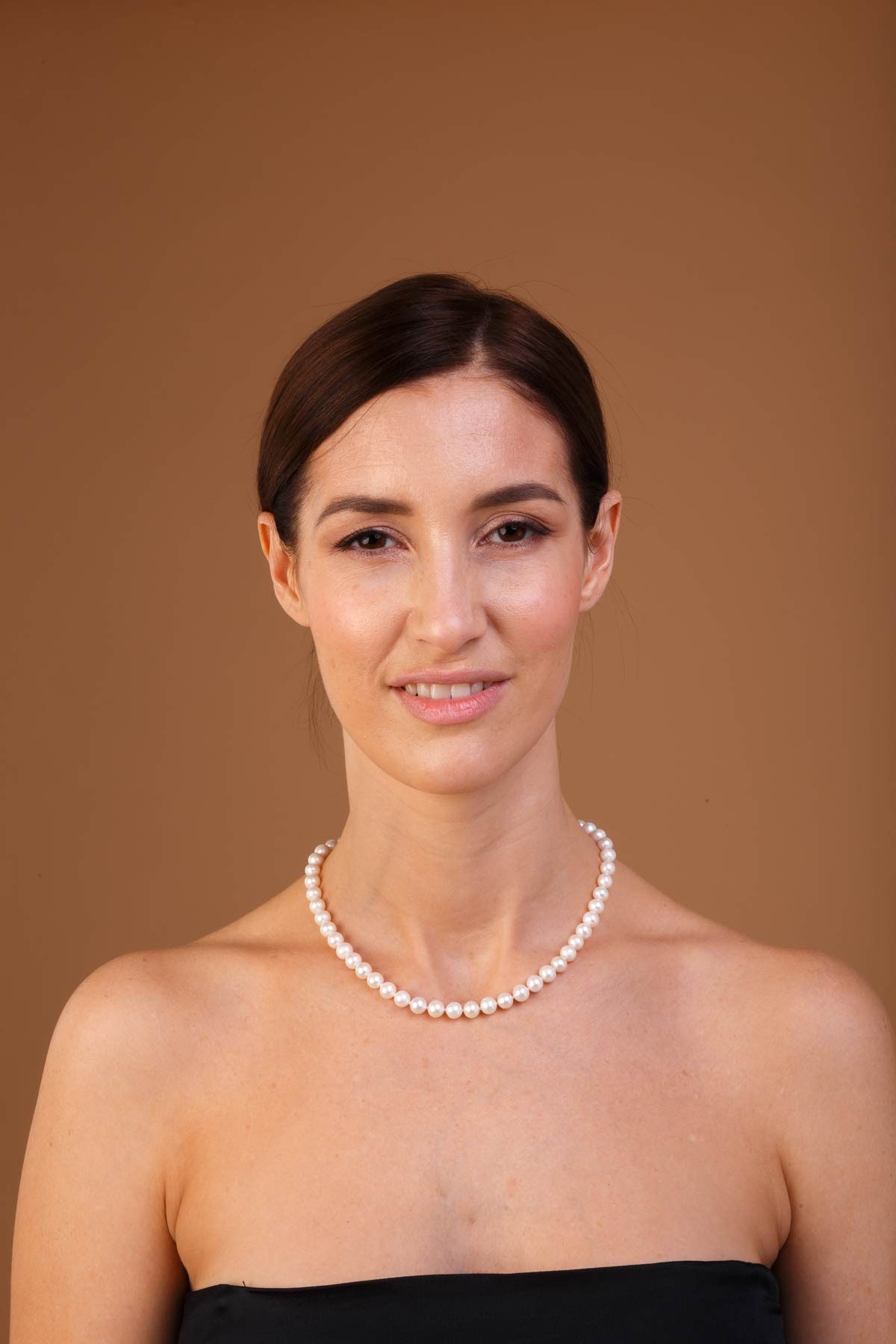 Gaura Pearls Perlenkette weiß, klassisch, 45 günstig online kaufen